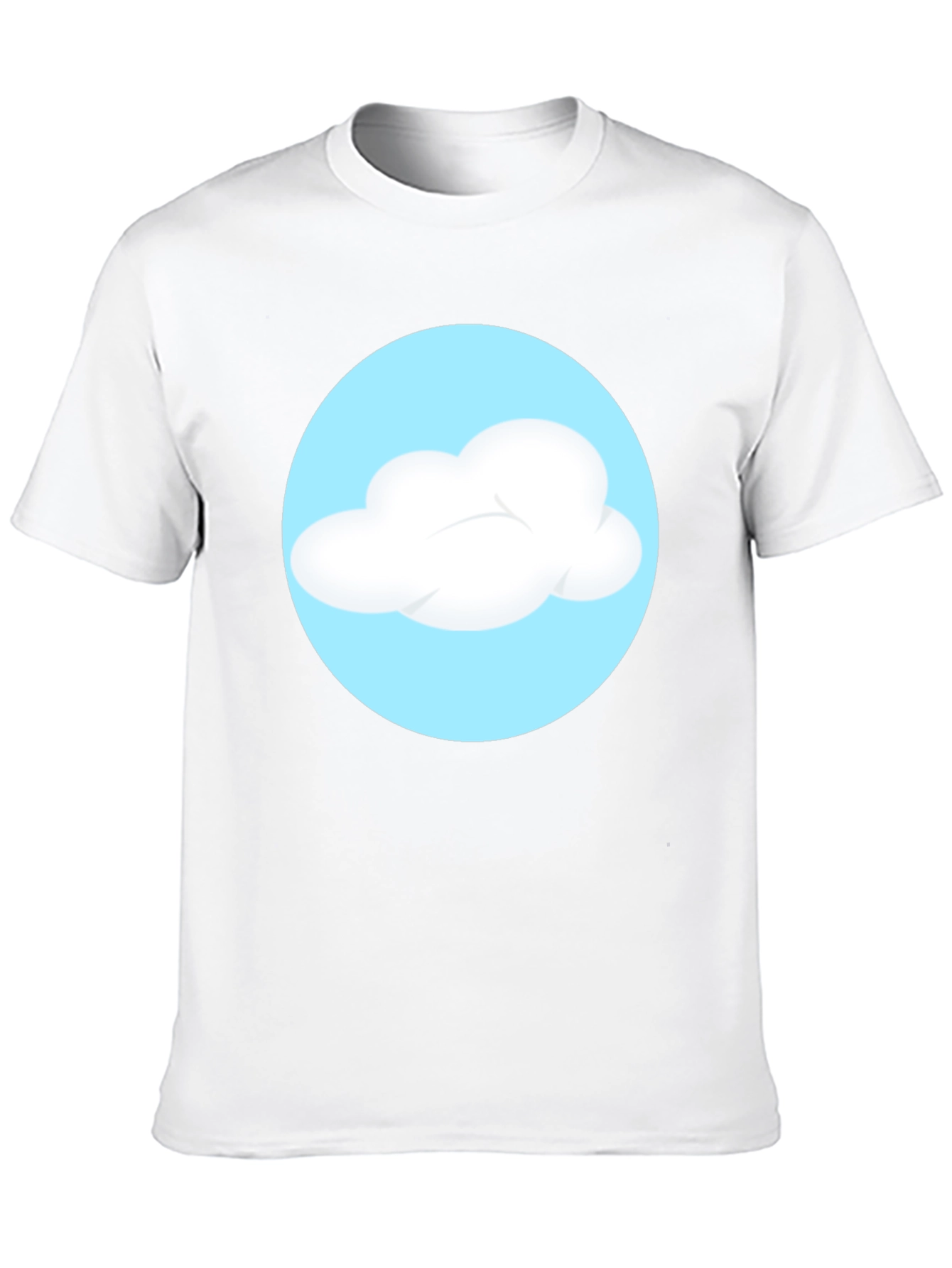 Cloud Graphic Black T-Shirt