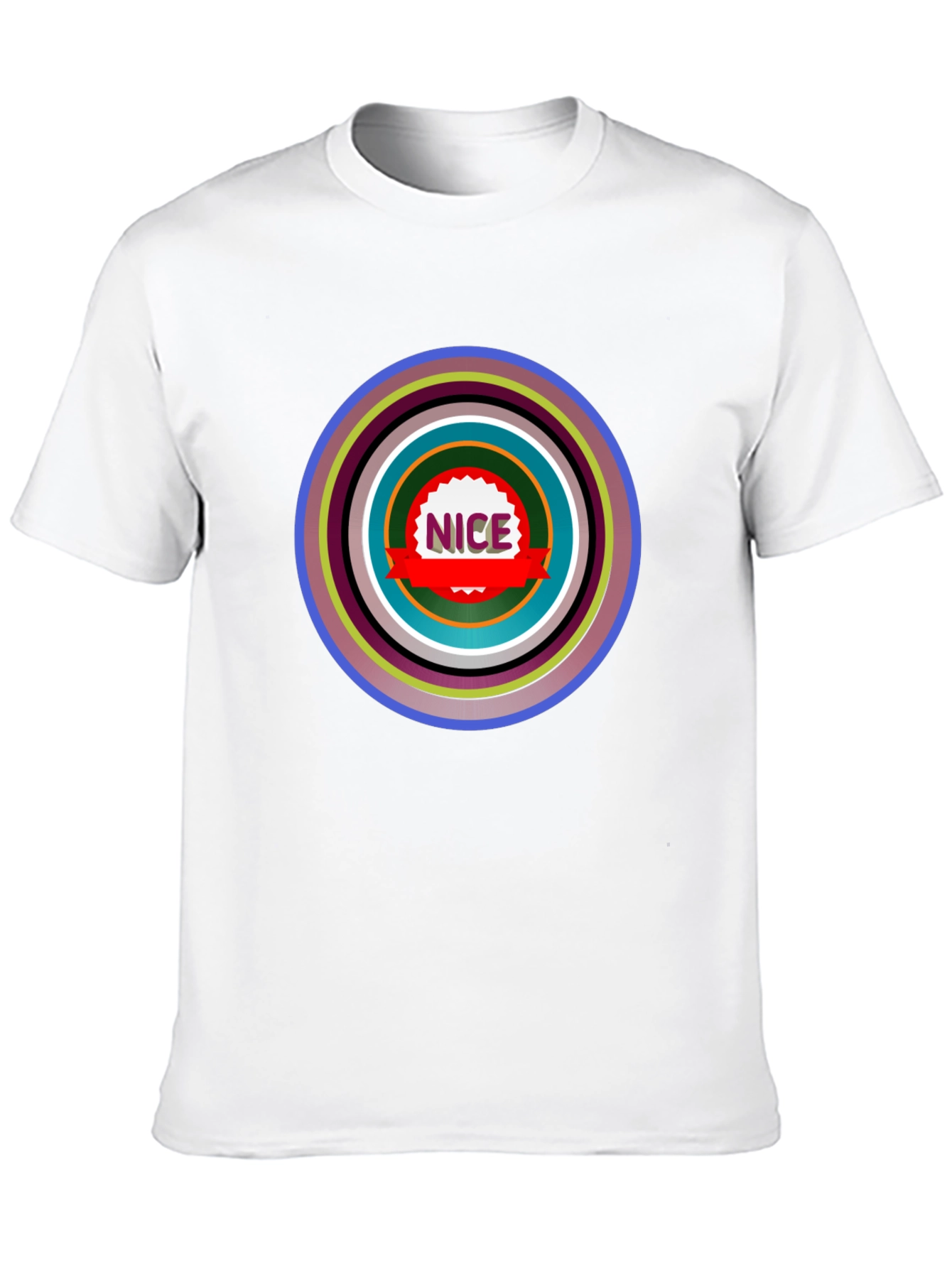 Nice Graphic Tee - Stylish Black Shirt
