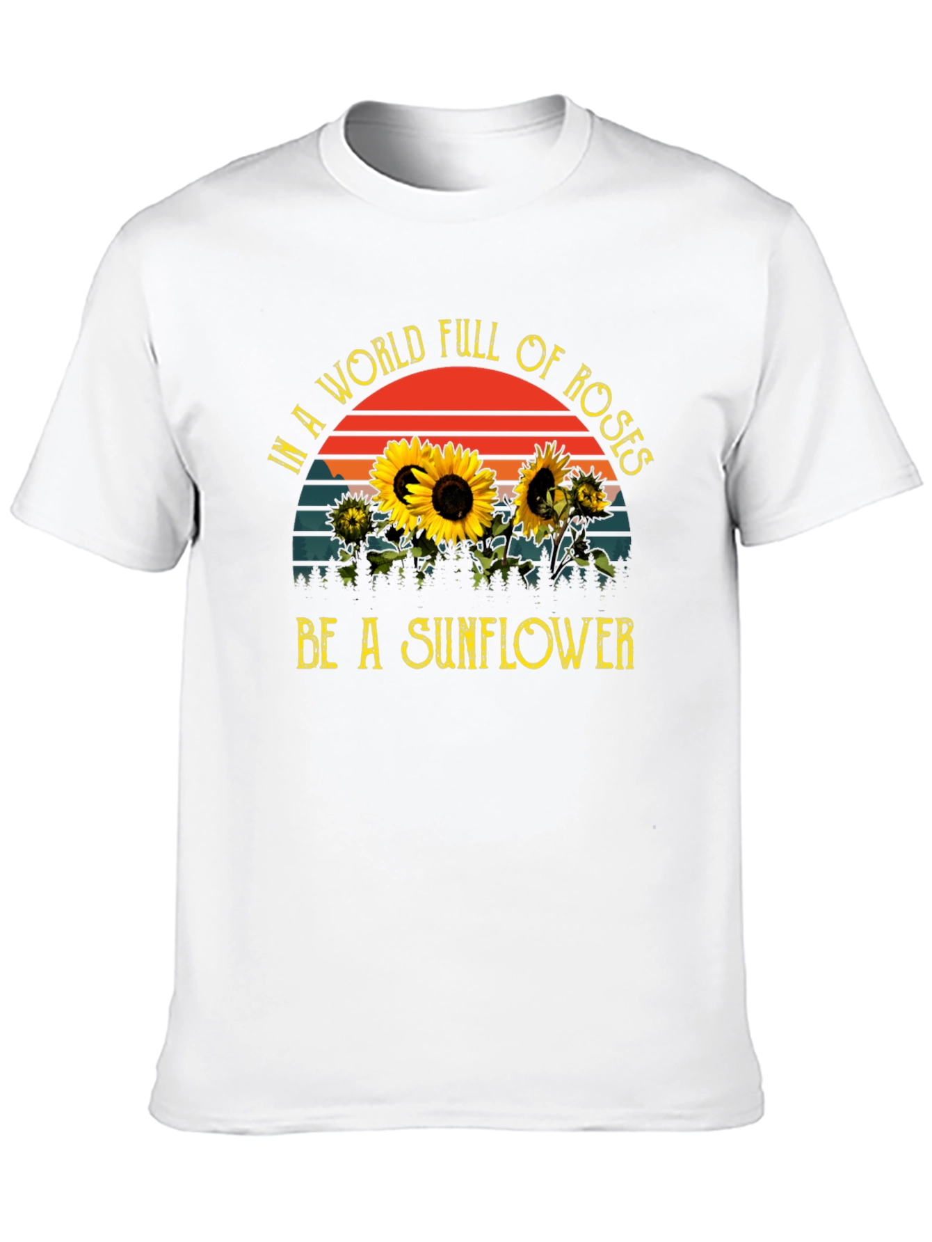 Be A Sunflower Graphic Tee