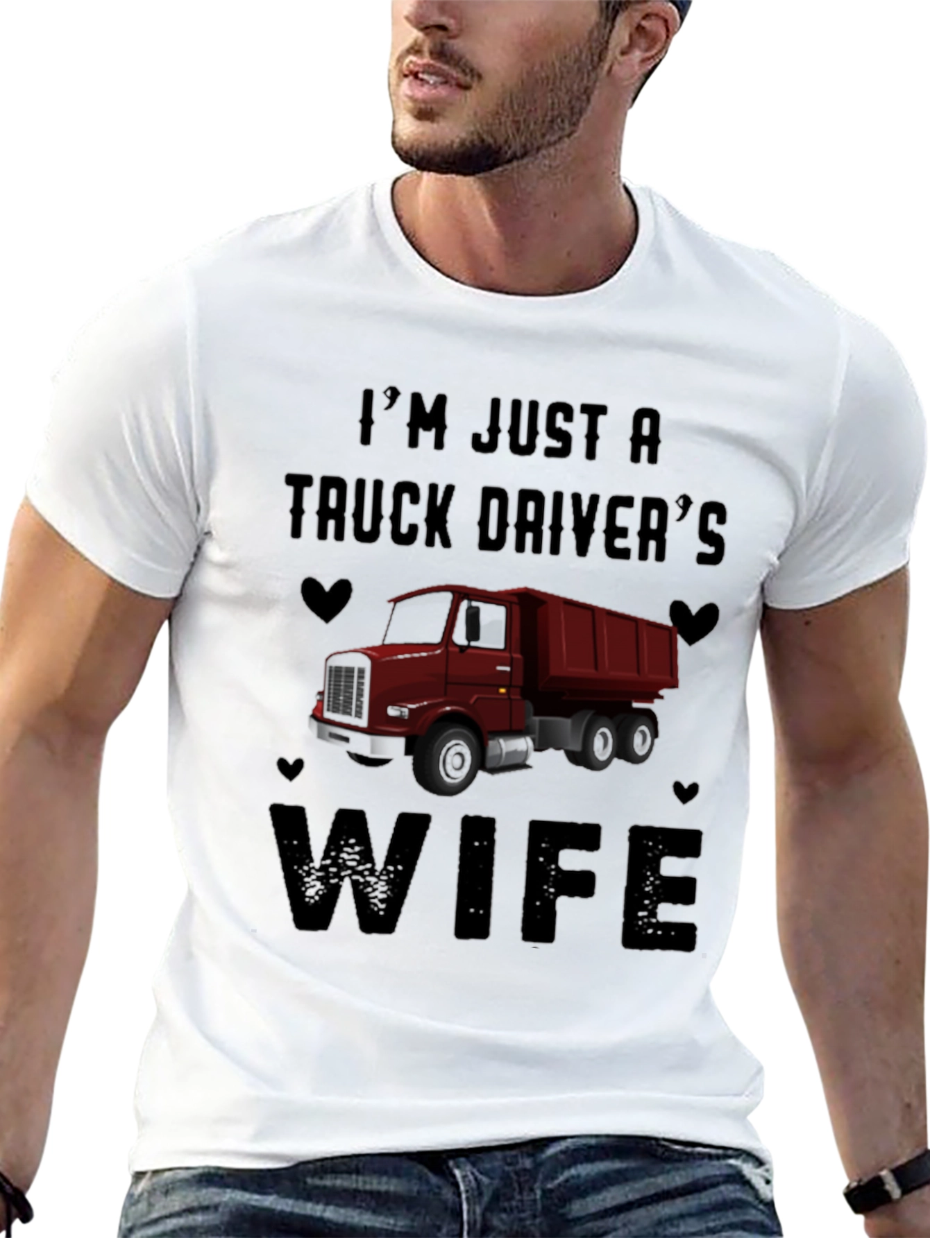 Truck Drivers Wife Graphic Tee
