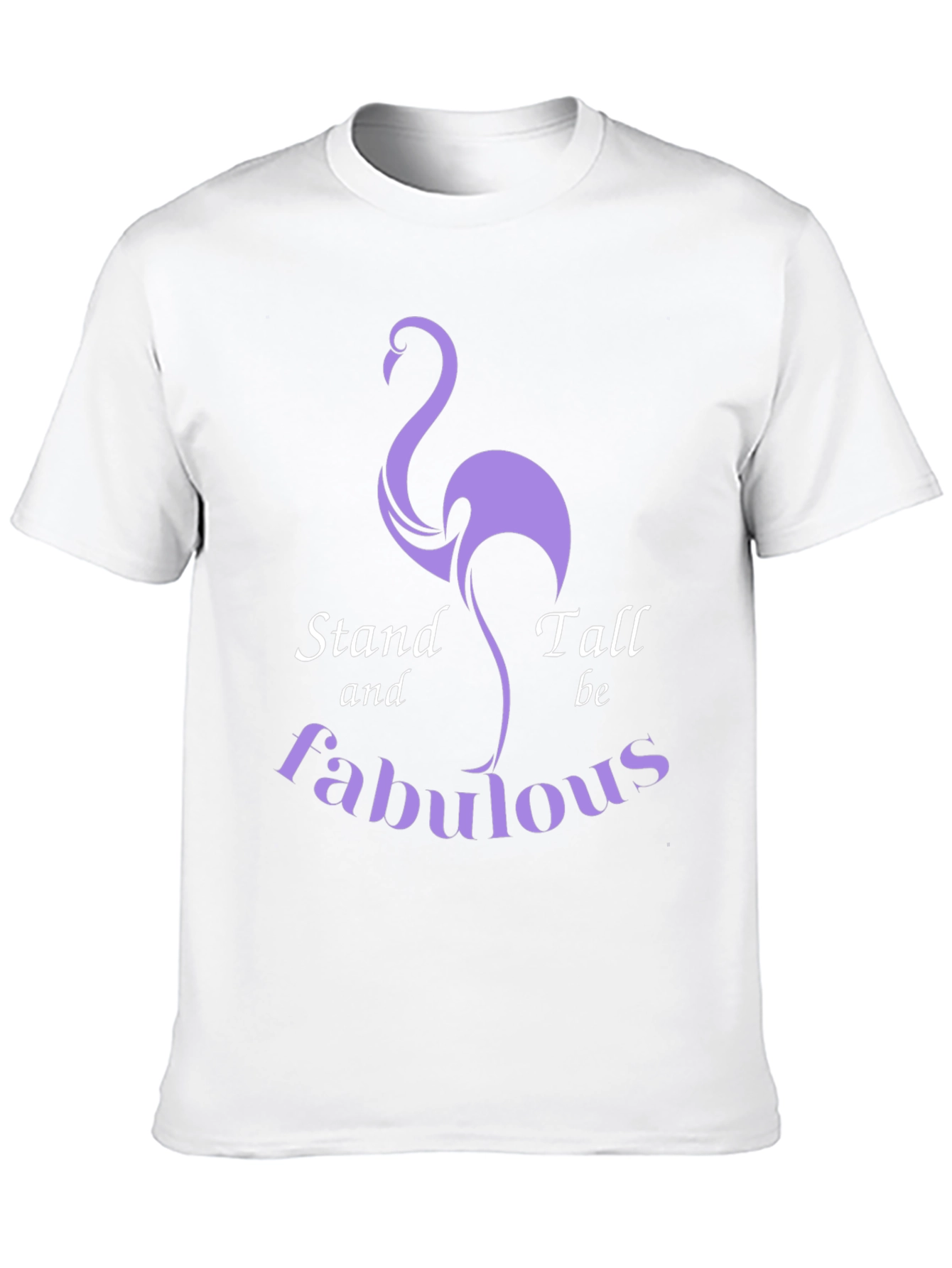 Stand Tall Fabulous Flamingo Graphic Tee