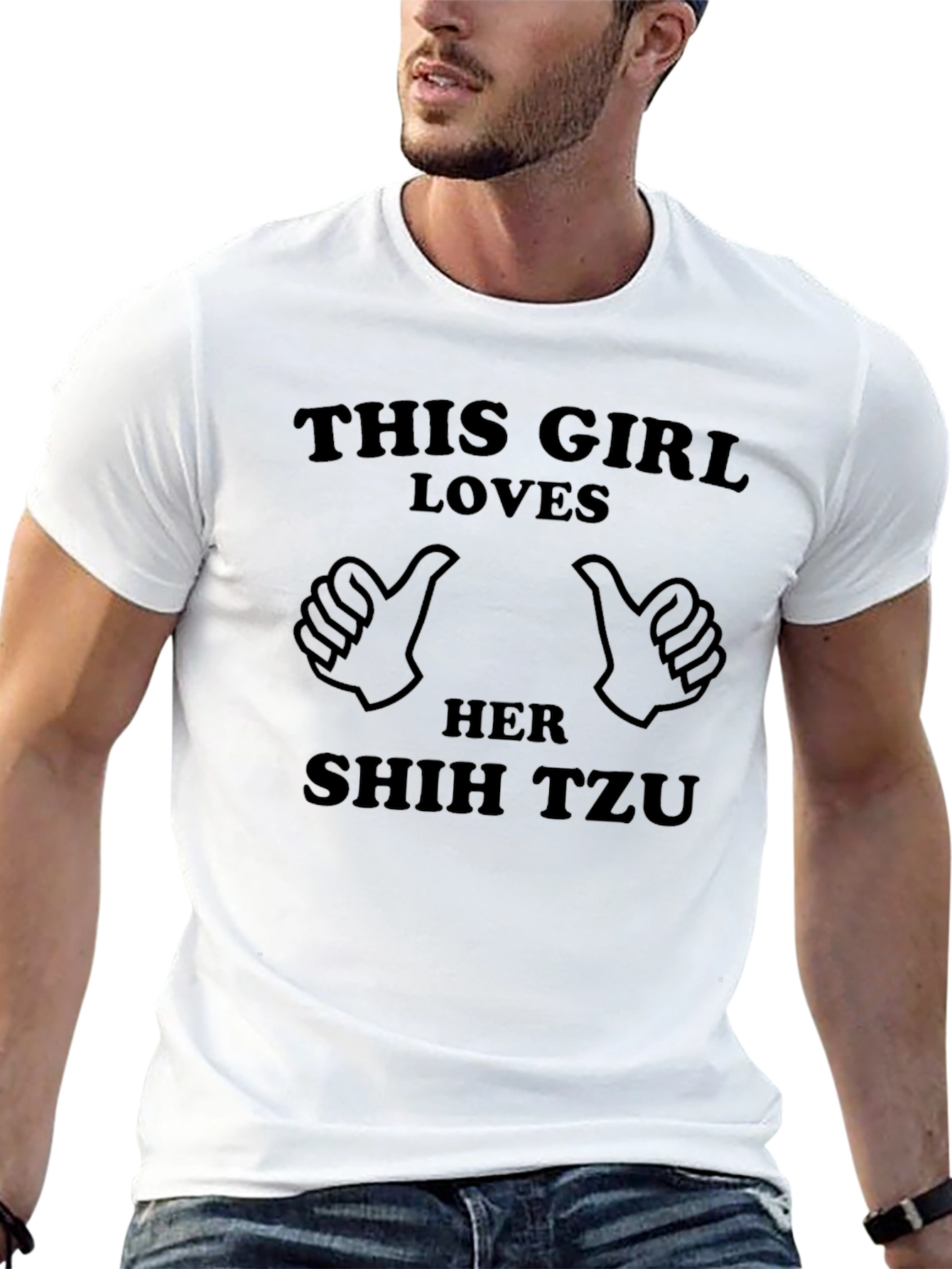 This Girl Loves Her Shih Tzu T-Shirt