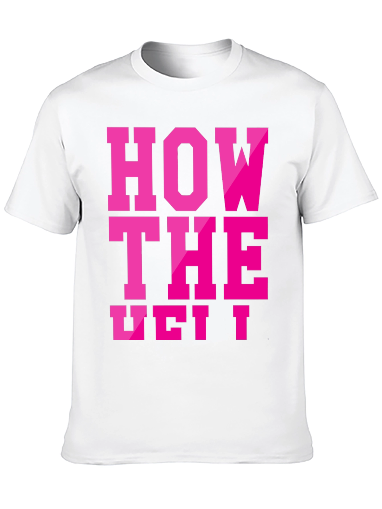 How The Veil T-Shirt - Bold Graphic Tee