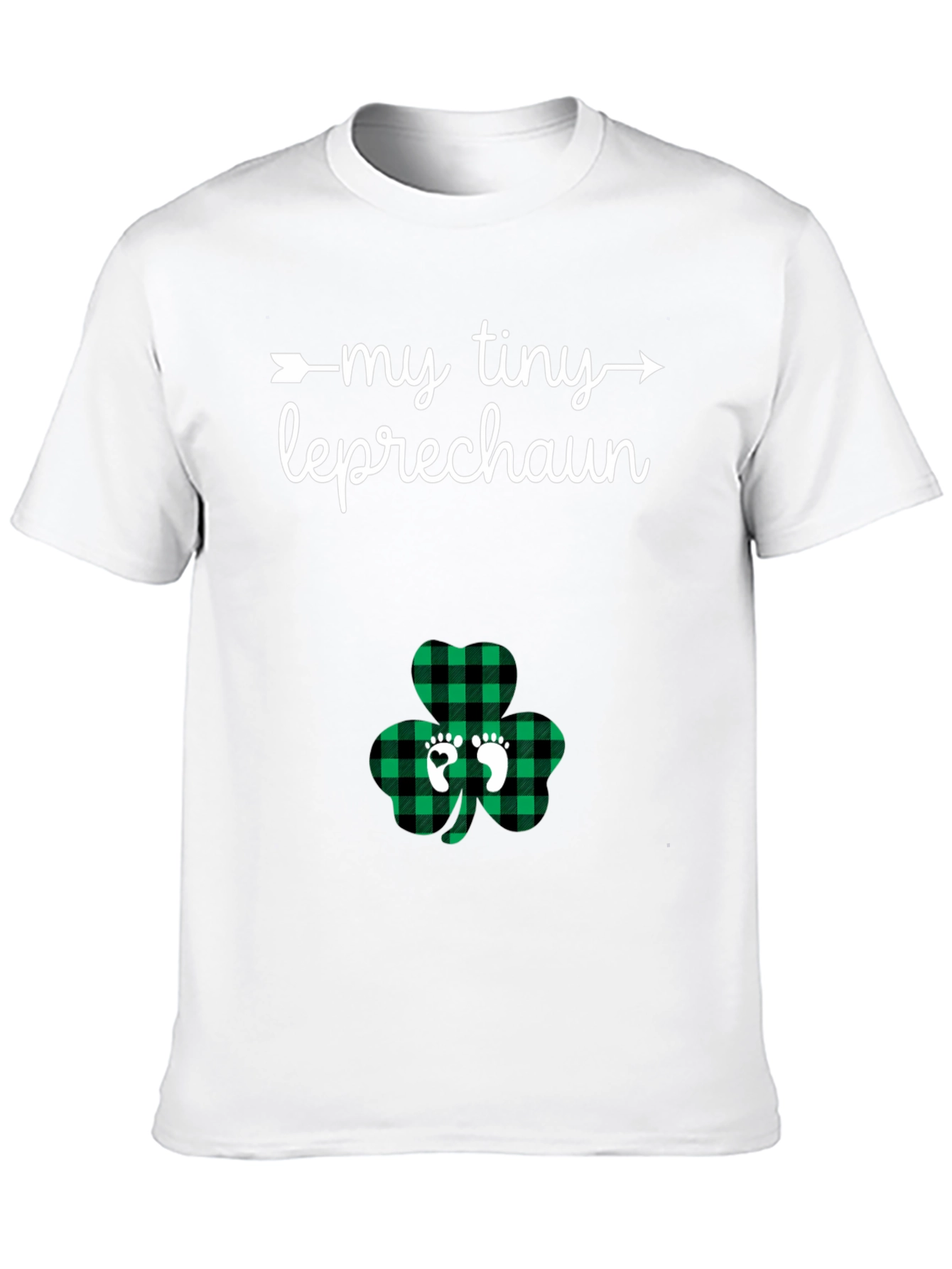 My Tiny Leprechaun Maternity St. Patricks Day T-Shirt
