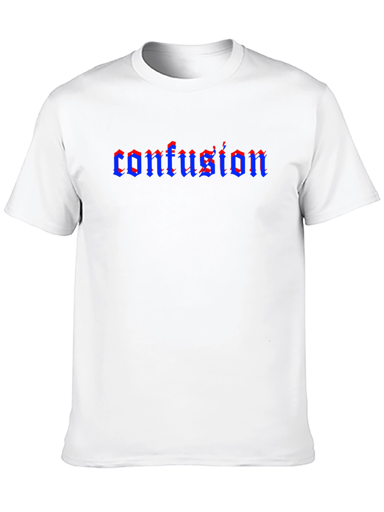 Confusion Gothic T-Shirt - Black