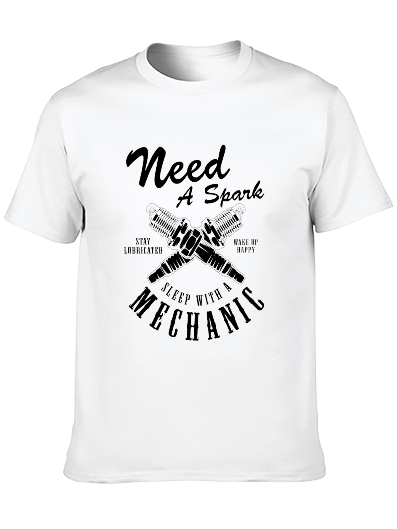 Need A Spark Mechanic Graphic Tee
