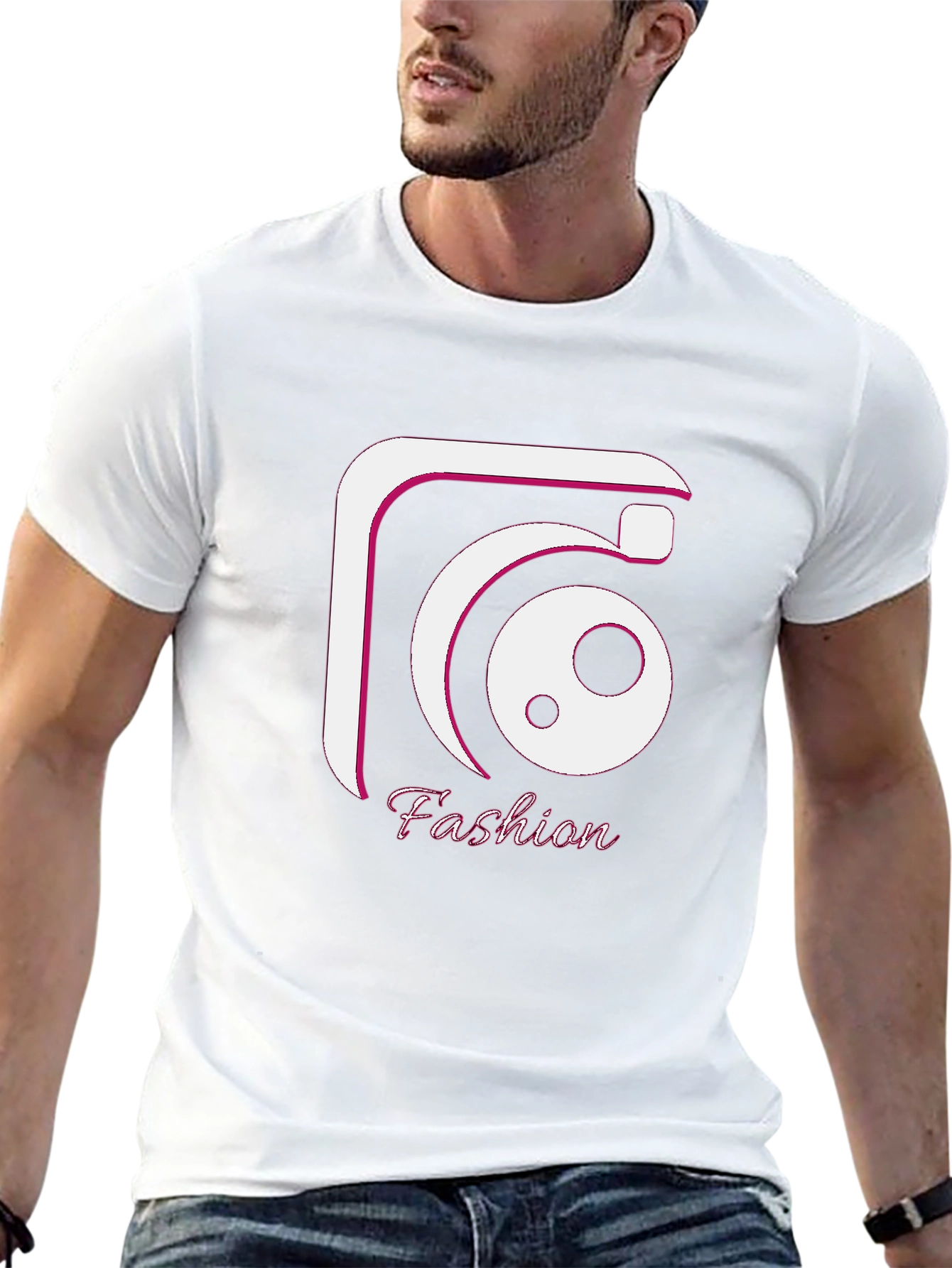 Trendy Black Fashion T-Shirt