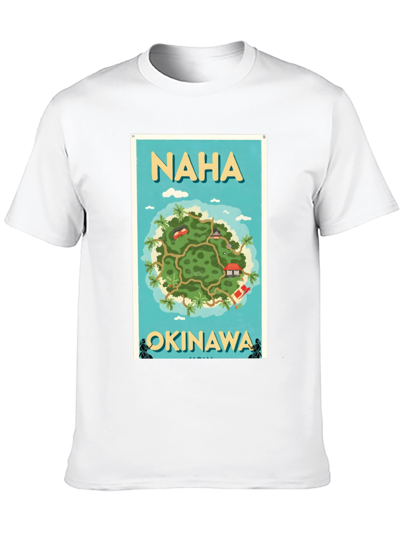 Naha Okinawa Graphic T-Shirt