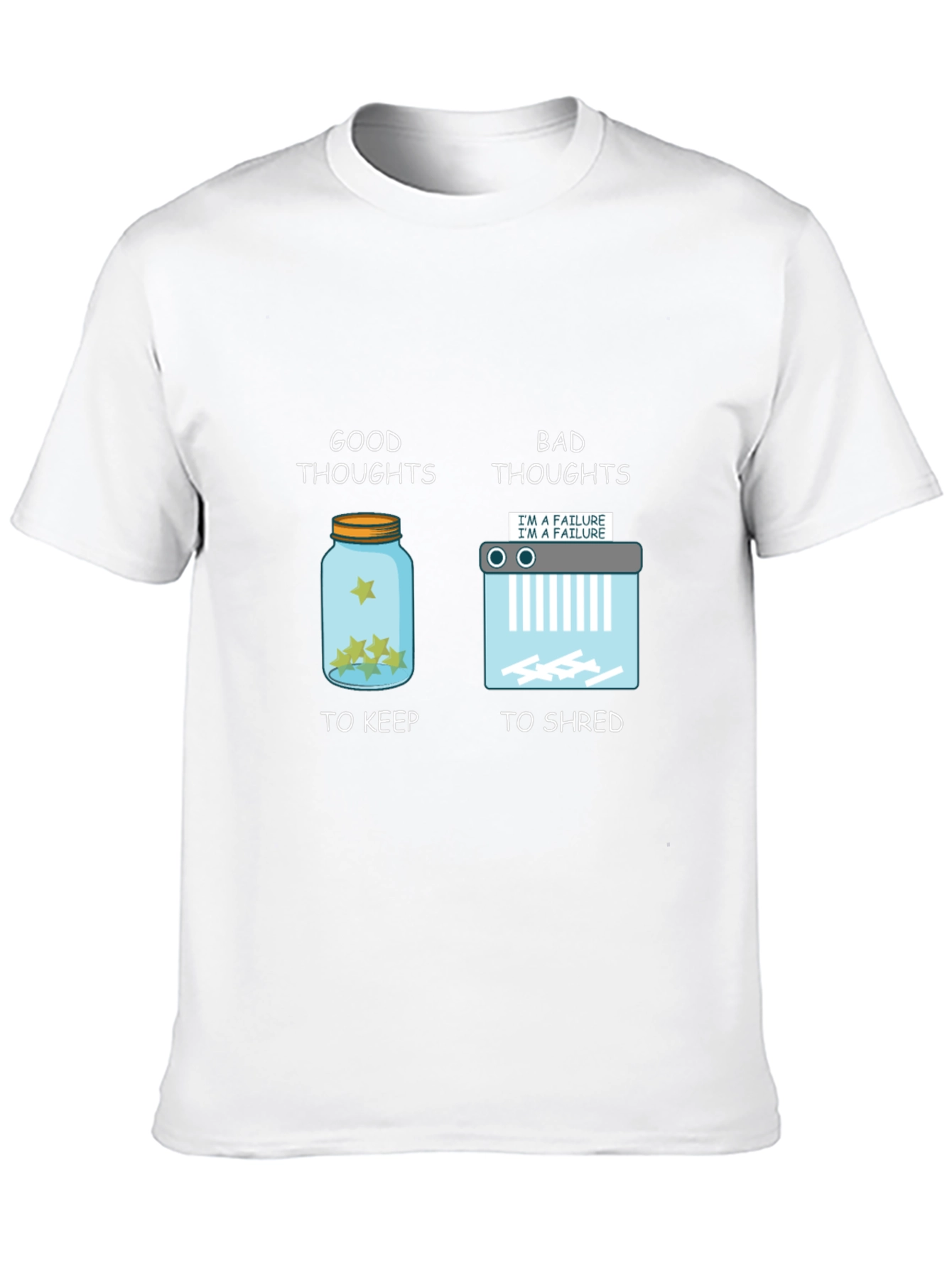 Good Thoughts Bad Thoughts Graphic T-Shirt