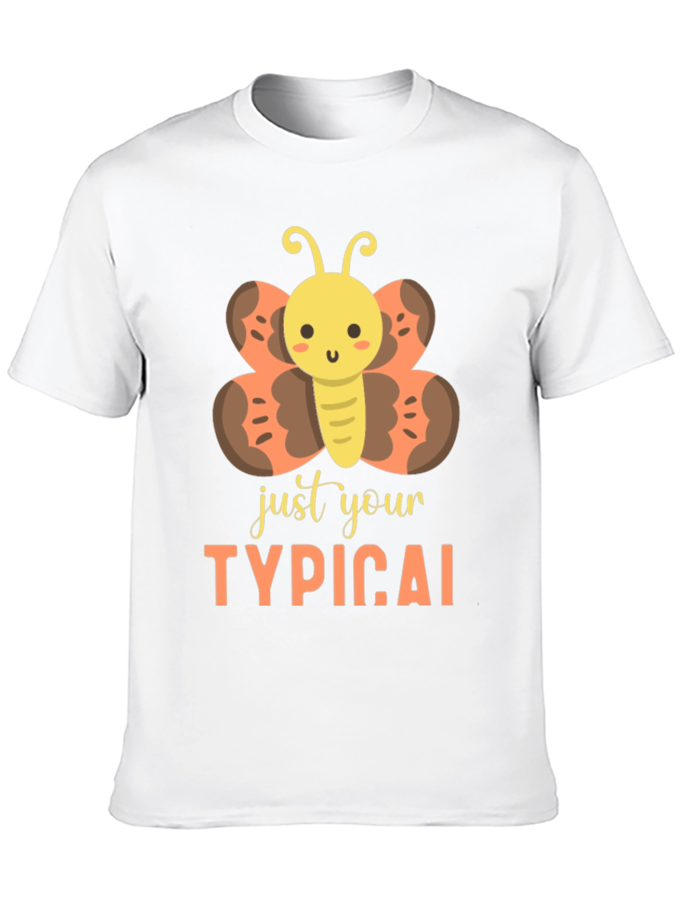 Just Your Typical Butterfly Graphic T-Shirt