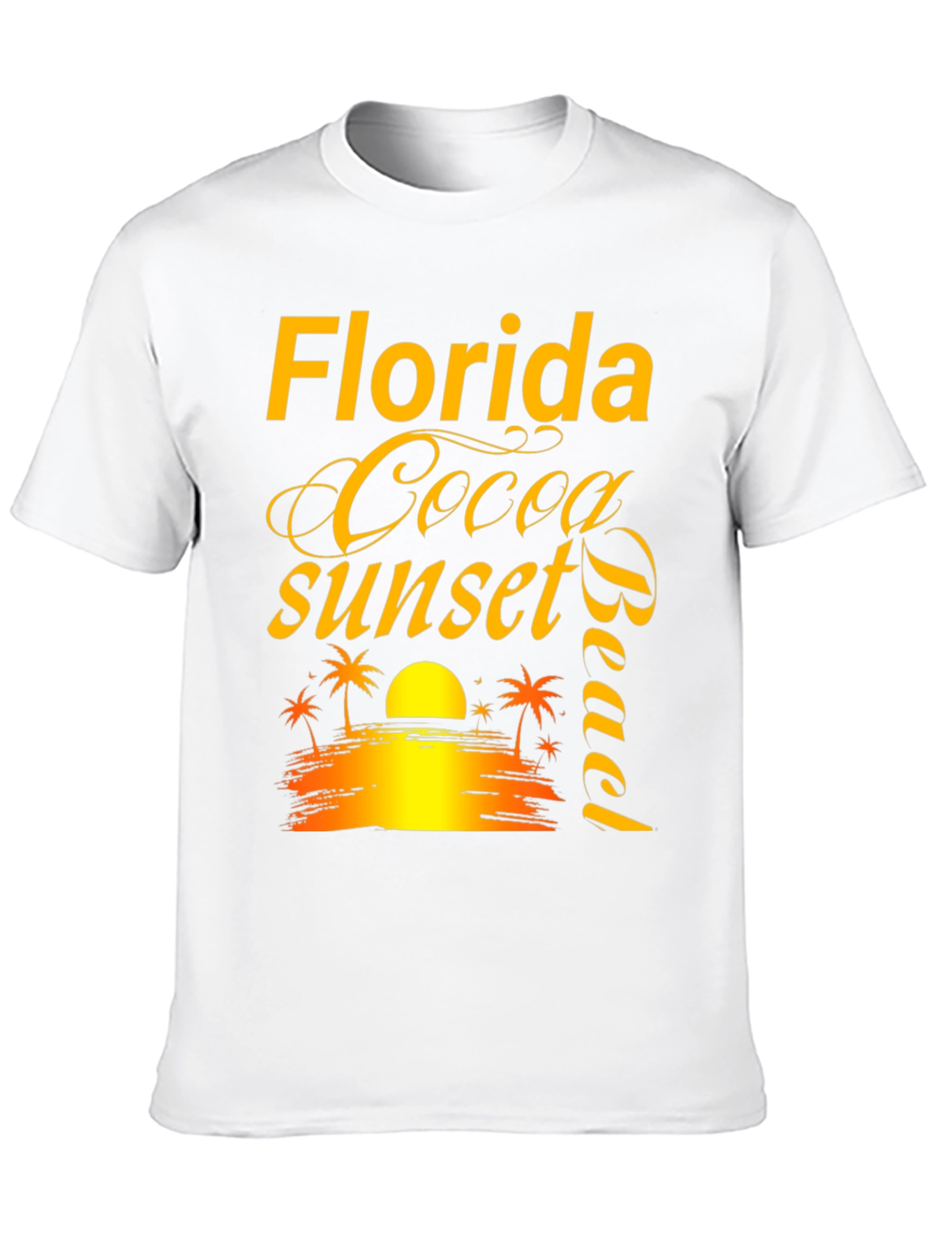 Florida Cocoa Beach Sunset T-Shirt