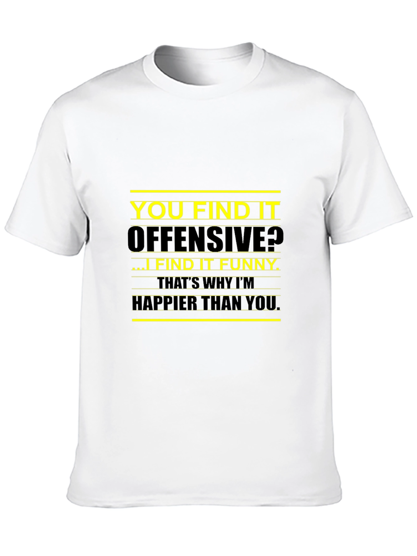 Offensive Funny Graphic Tee for Men