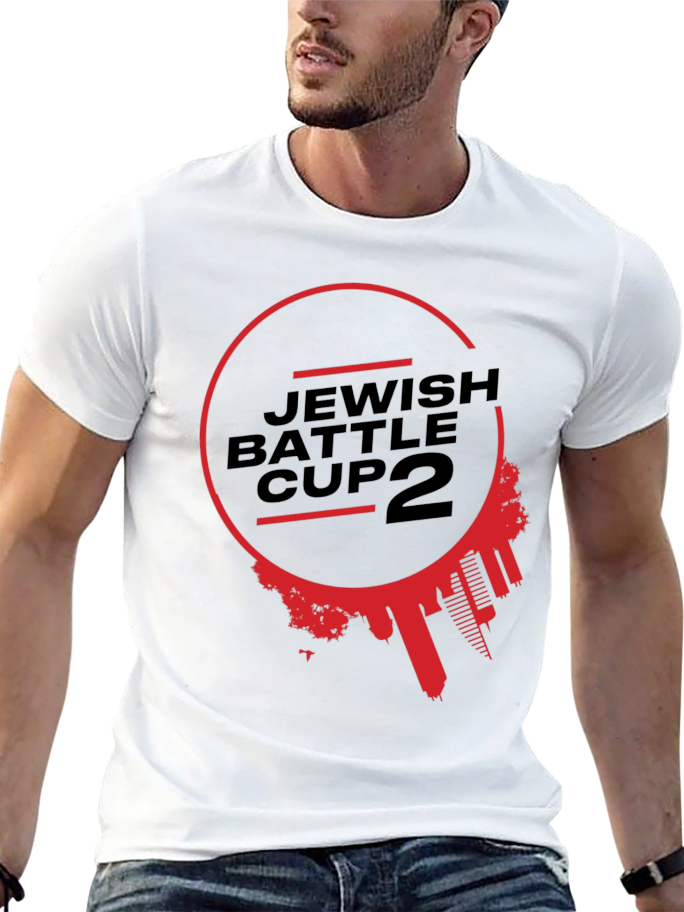 Jewish Battle Cup 2 T-Shirt