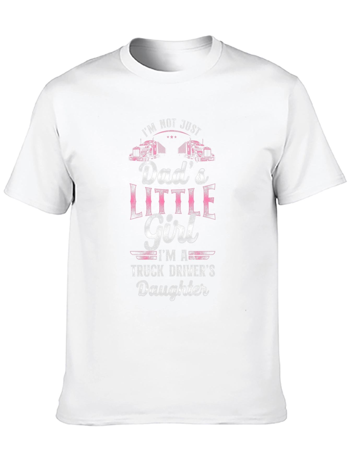 Trucker Dads Little Girl T-Shirt