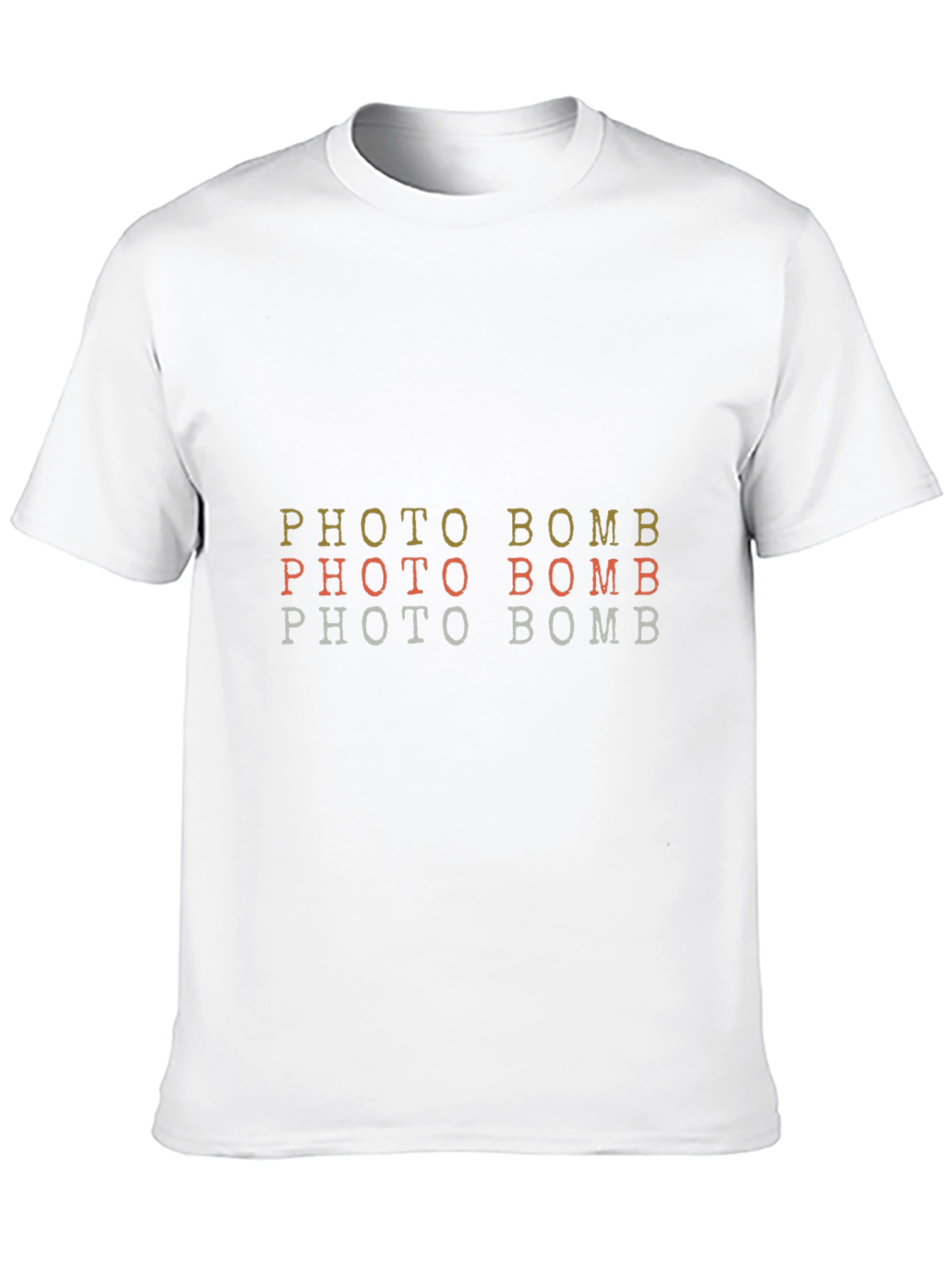 Photo Bomb T-Shirt - Mens Black Tee