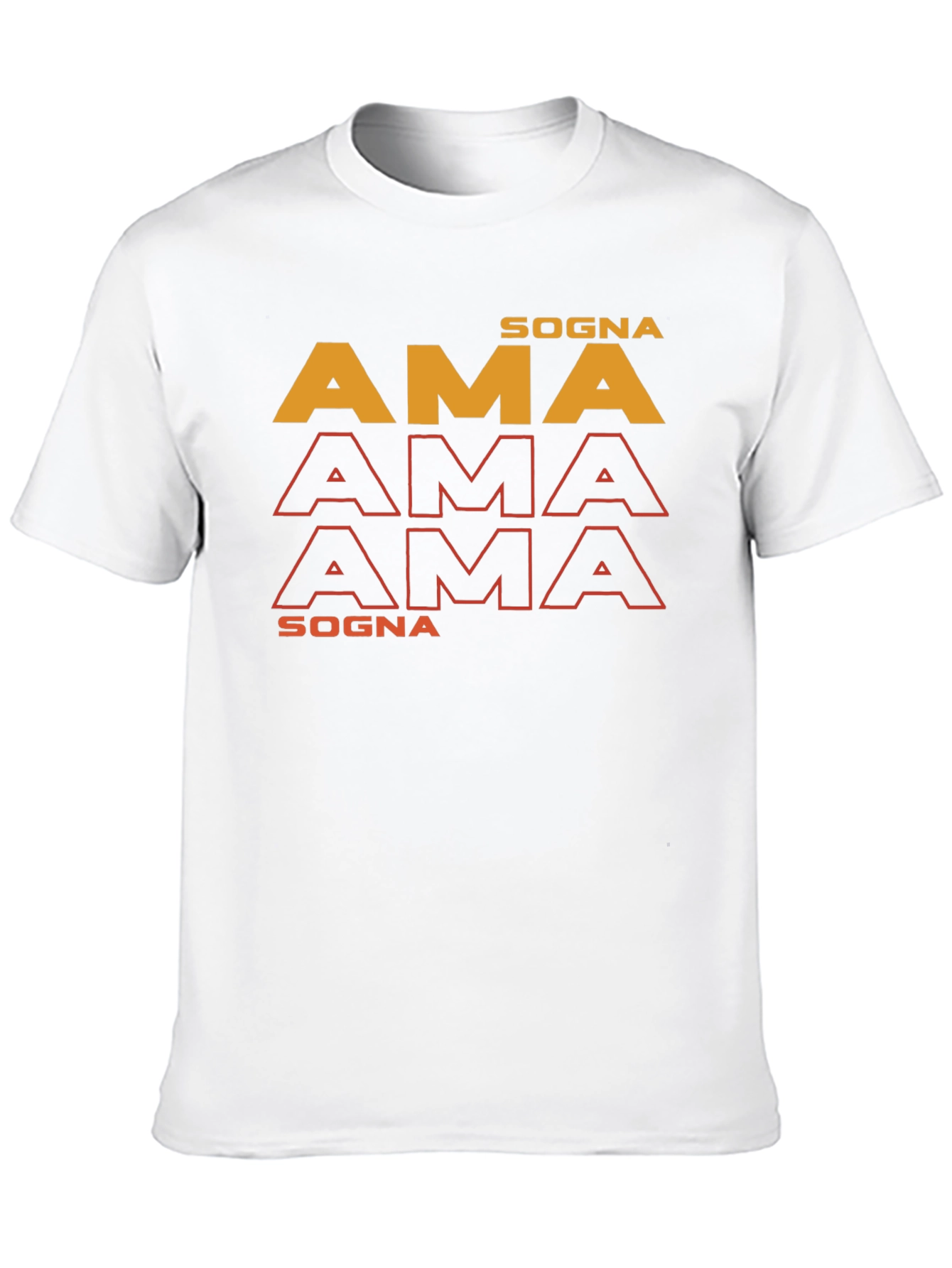 Sogna AMA T-Shirt - Trendy Graphic Tee