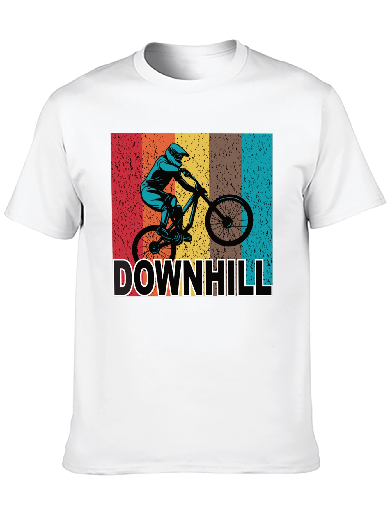 Downhill Mountain Biking Graphic Tee