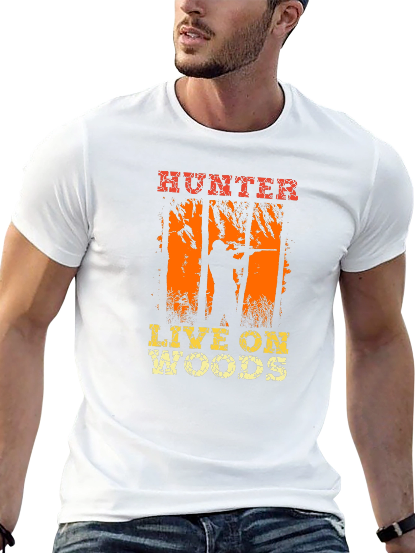 Hunter Live On Woods T-Shirt - Hunting Apparel