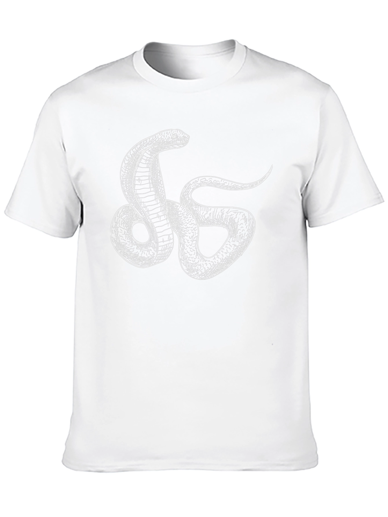 Cobra Graphic Tee - Cool Snake Design