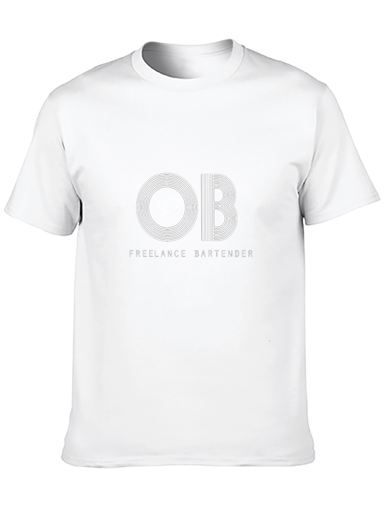 Freelance Bartender Black T-Shirt