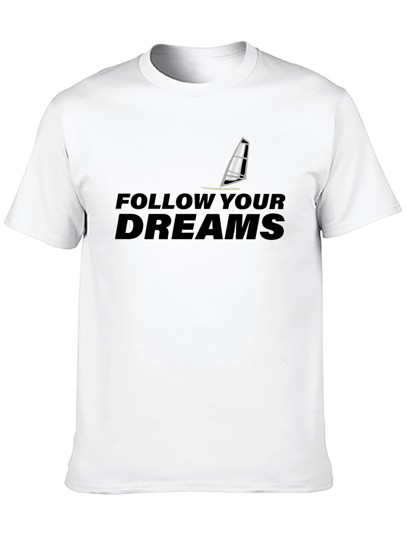 Follow Your Dreams Windsurfing Graphic T-Shirt