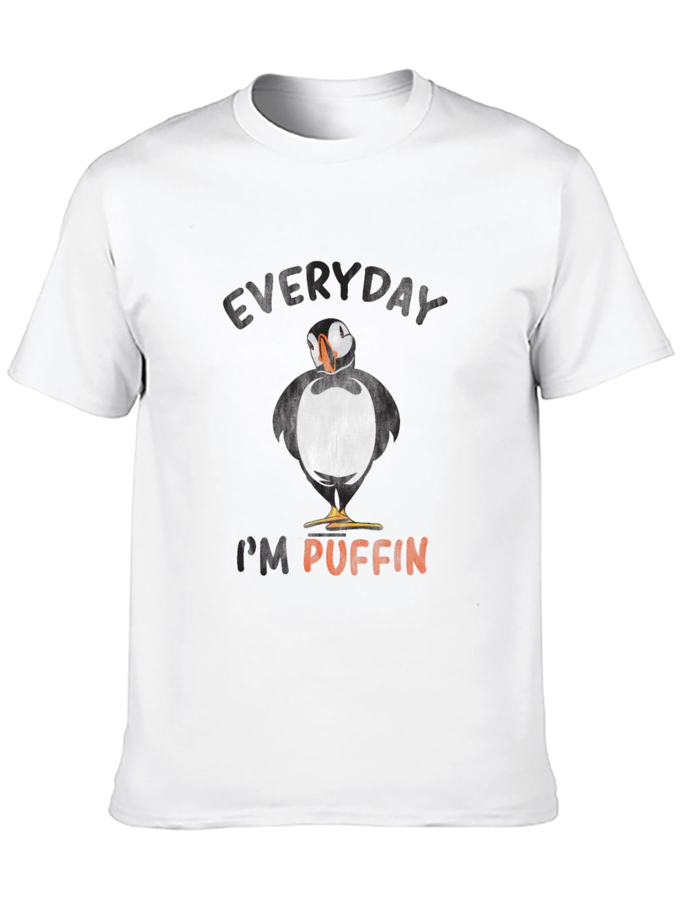 Everyday Im Puffin Graphic Tee