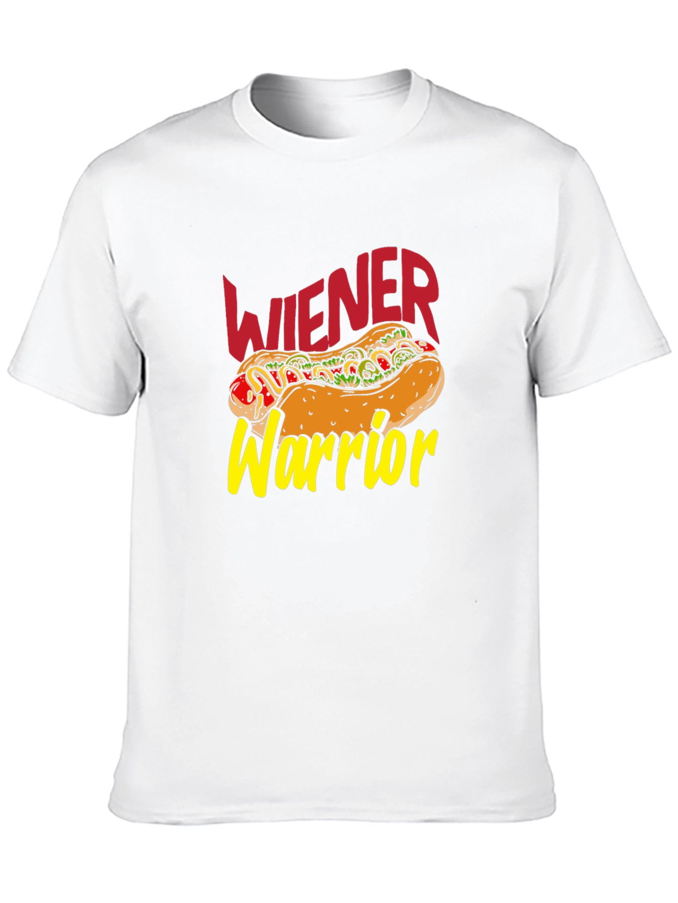 Wiener Warrior T-Shirt - Hot Dog Graphic Tee