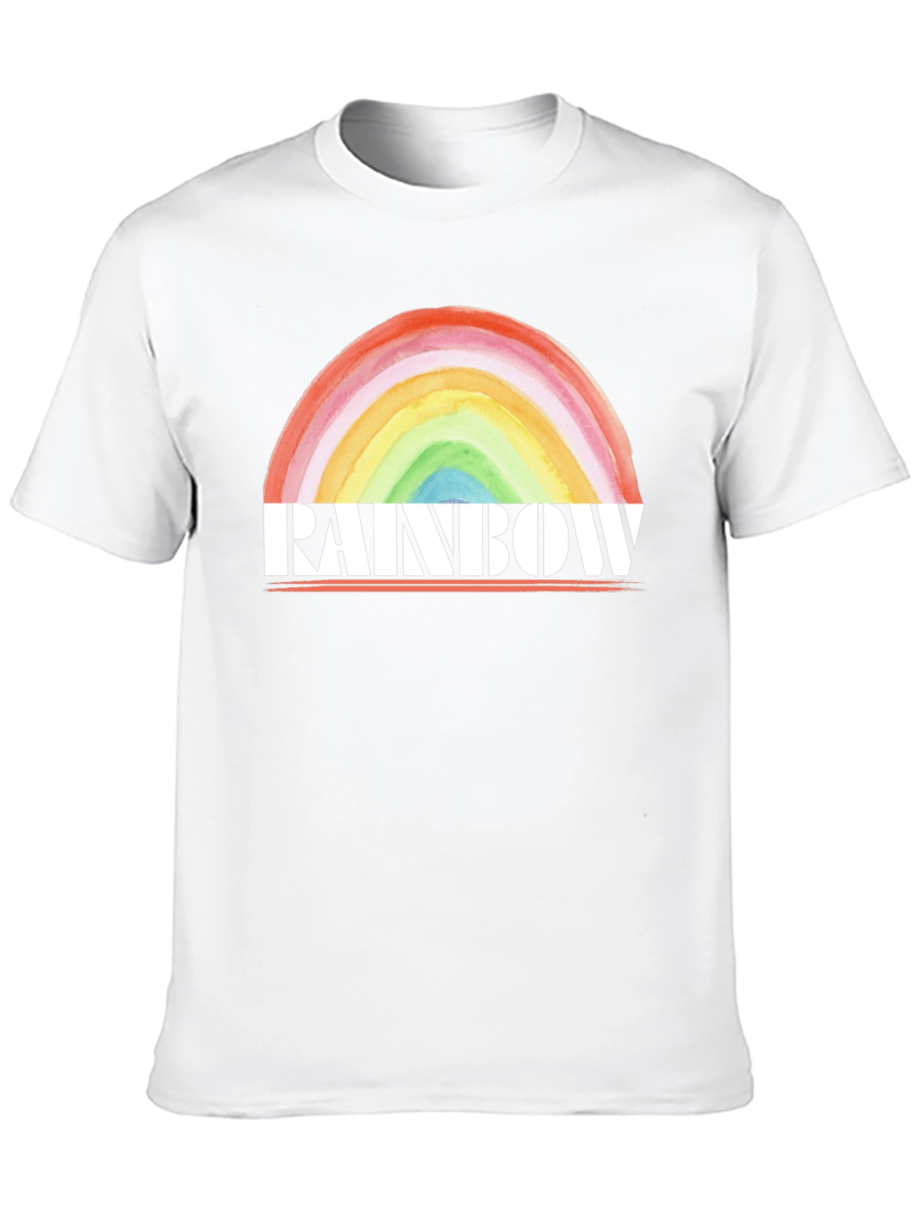 Rainbow Graphic T-Shirt - Bold & Stylish