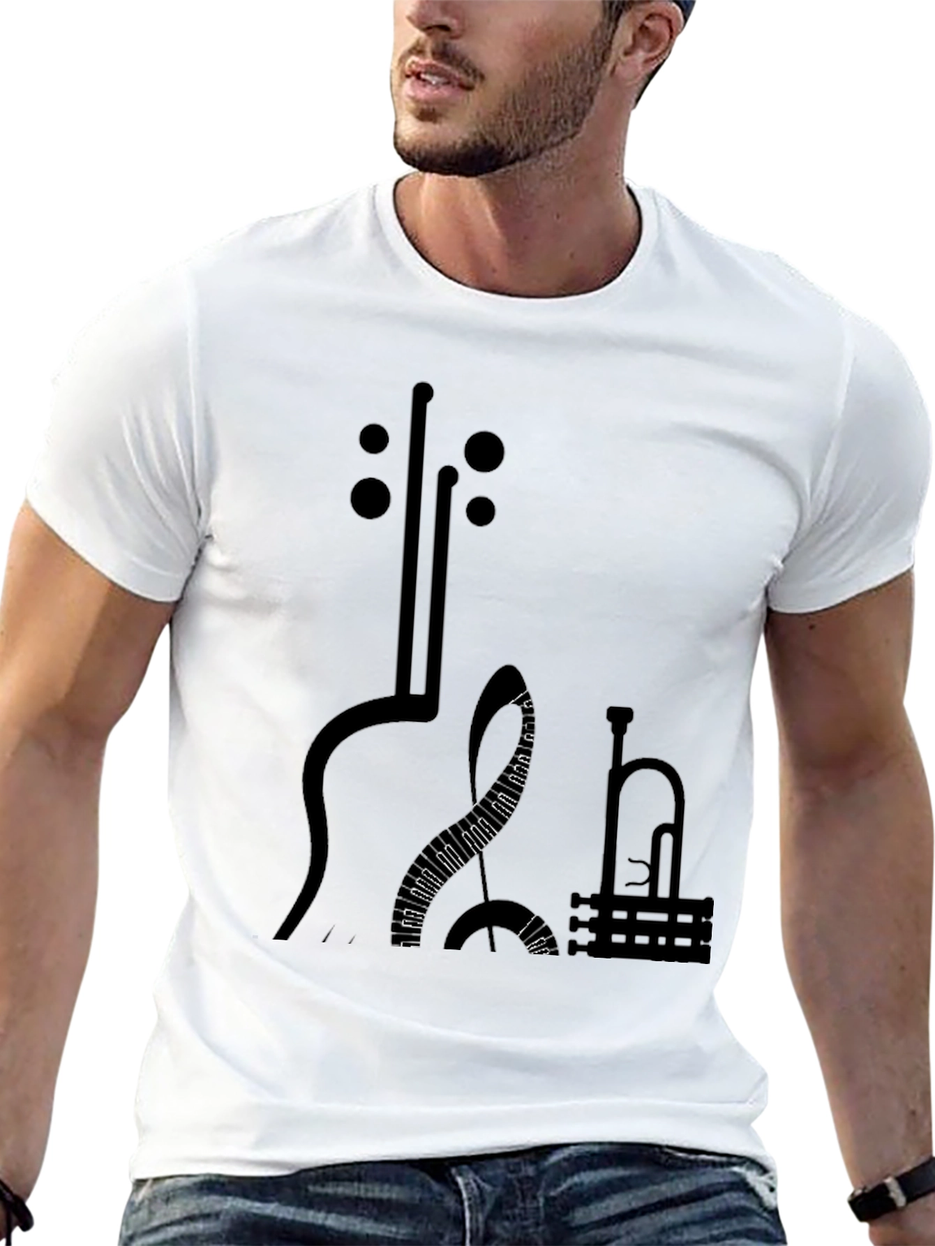 Musical Instrument Graphic Tee