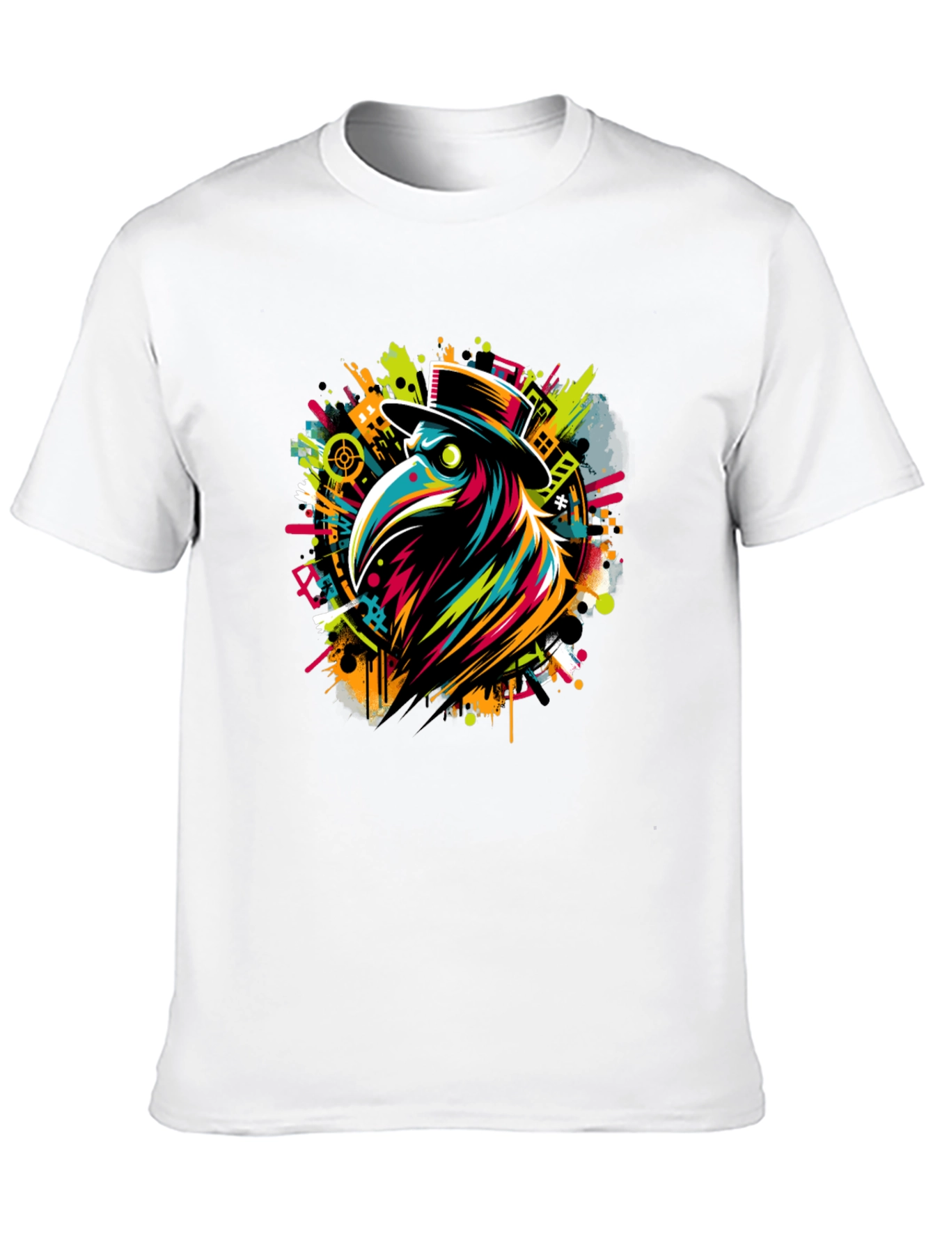 Plague Doctor T-Shirt - Vivid Graphic Tee