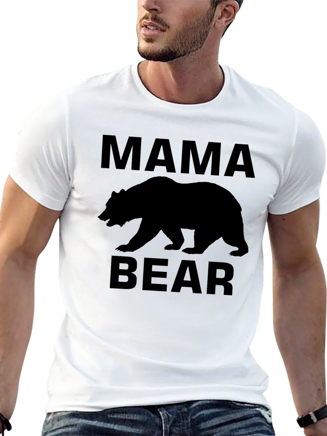 Mama Bear Black Graphic Tee