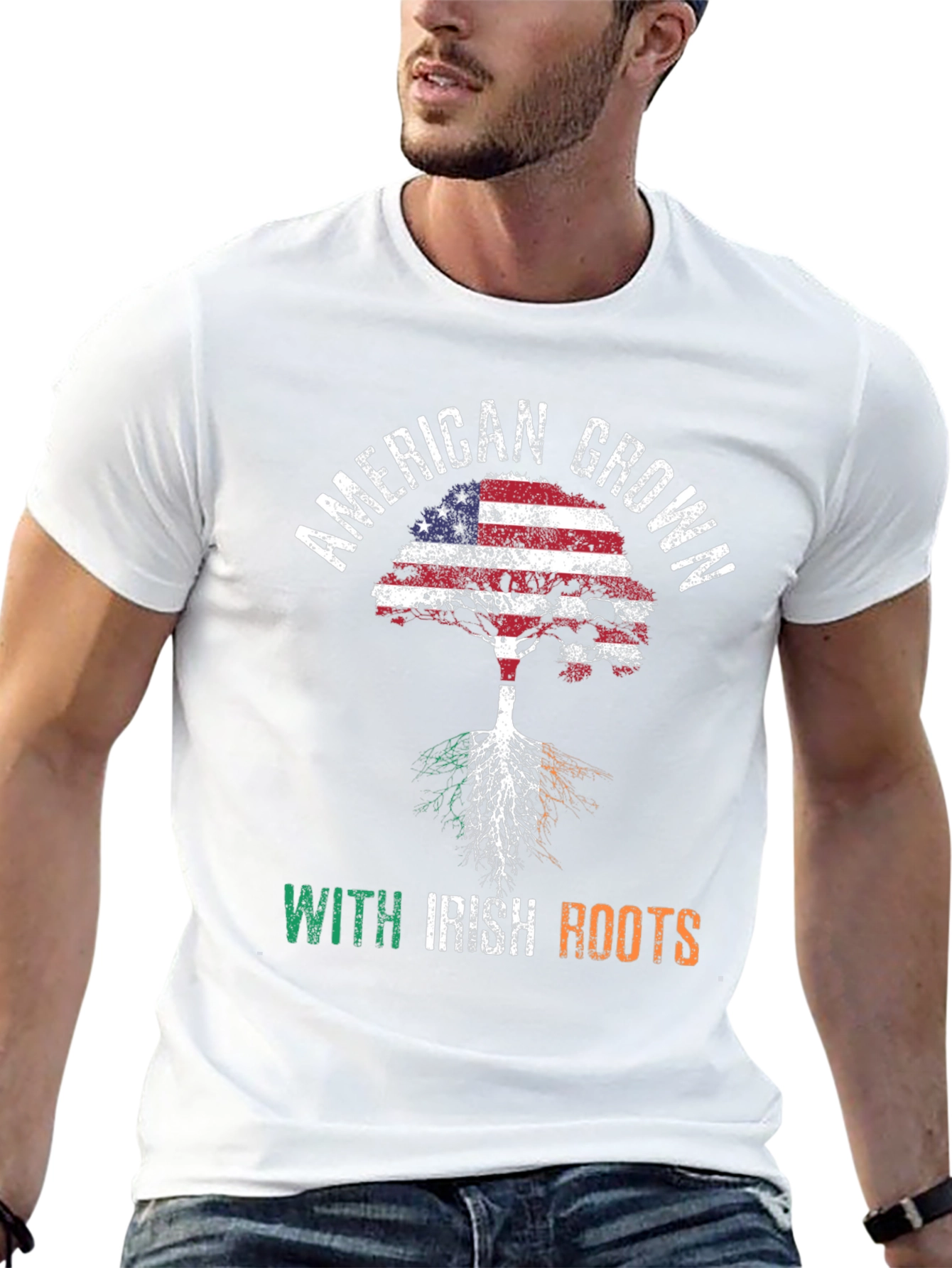 American Grown With Irish Roots T-Shirt