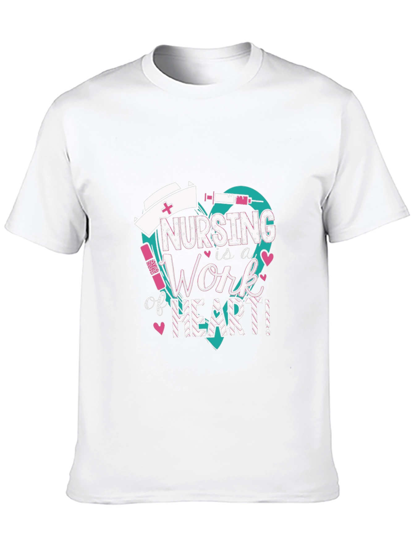 Nursing is a Work of Heart T-Shirt