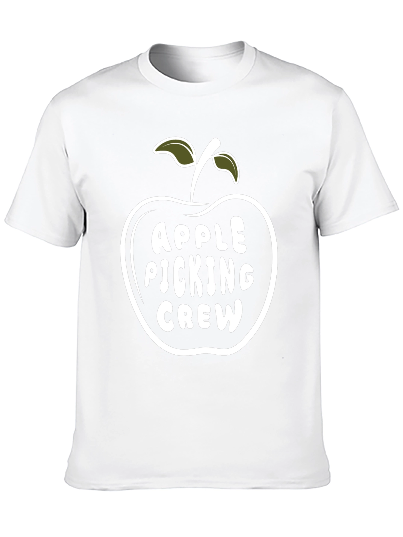 Apple Picking Crew Black T-Shirt