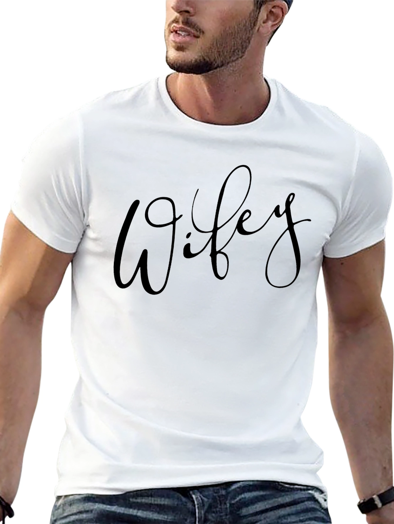 Wifey Graphic Tee - Casual Comfort