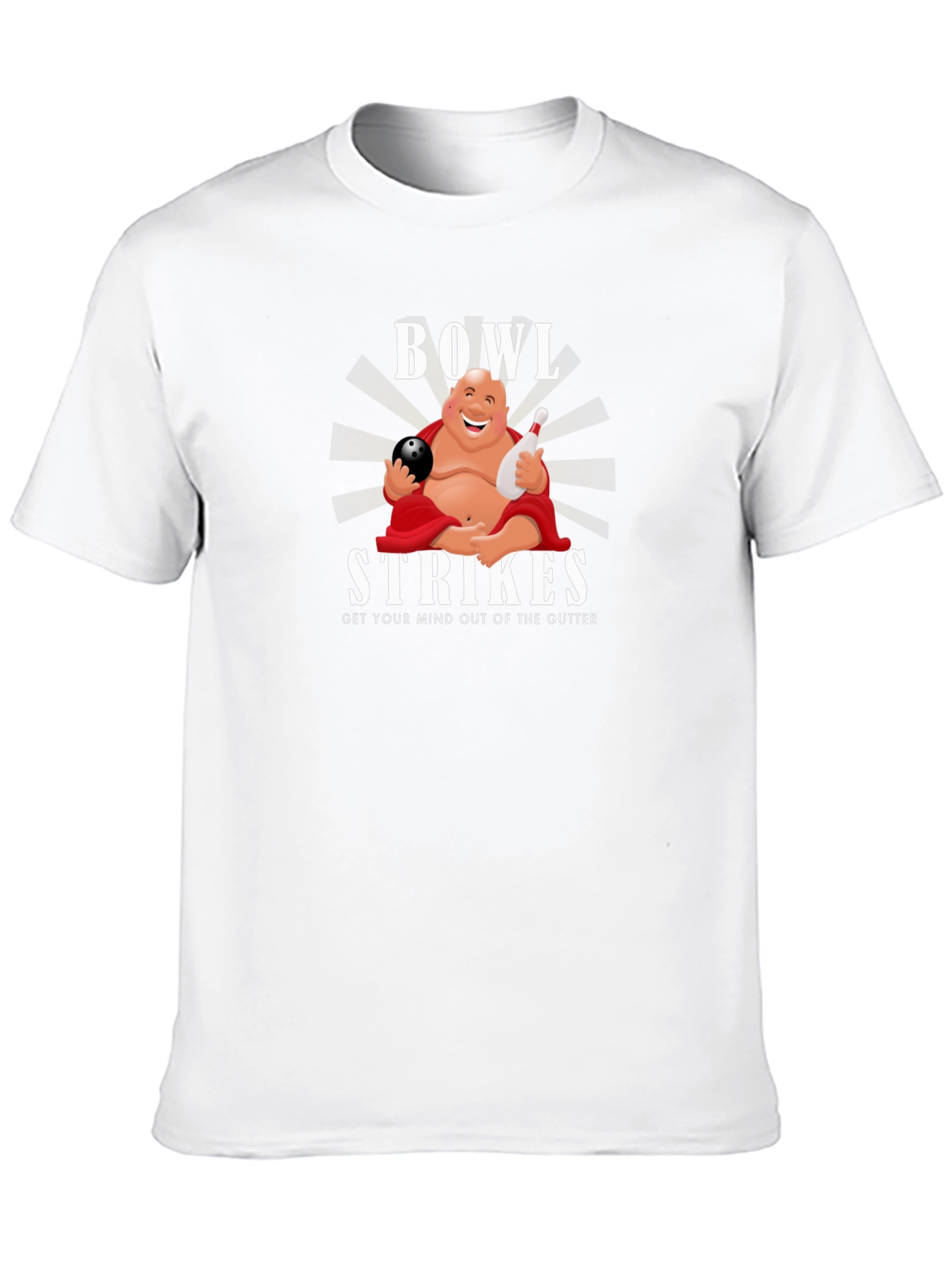 Bowl Strikes Graphic Tee - Funny Bowling T-Shirt