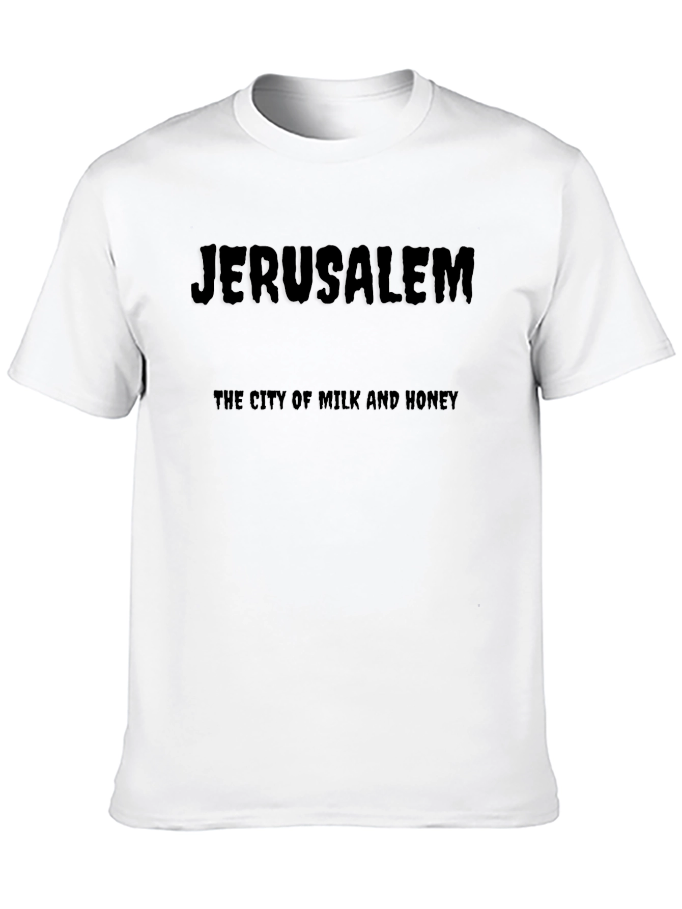 Jerusalem T-Shirt - City of Milk and Honey