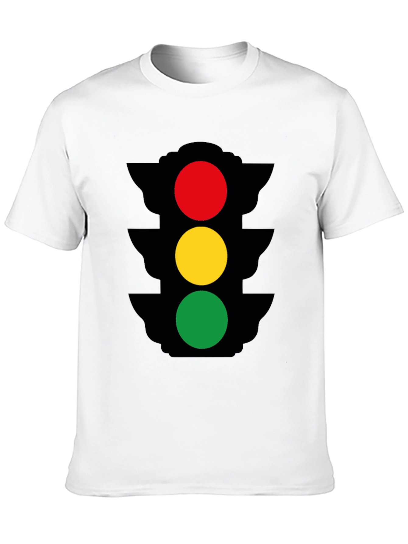 Traffic Light Graphic Tee - Stoplight Humor Shirt