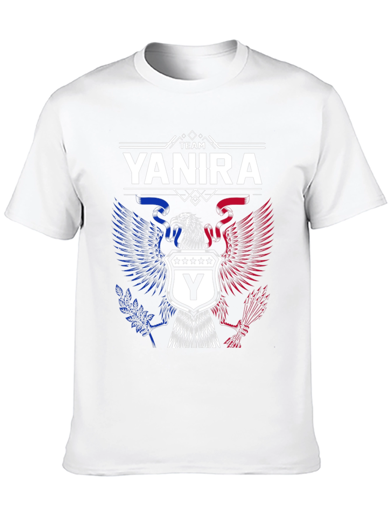 Team Yanira Eagle Crest Graphic T-Shirt