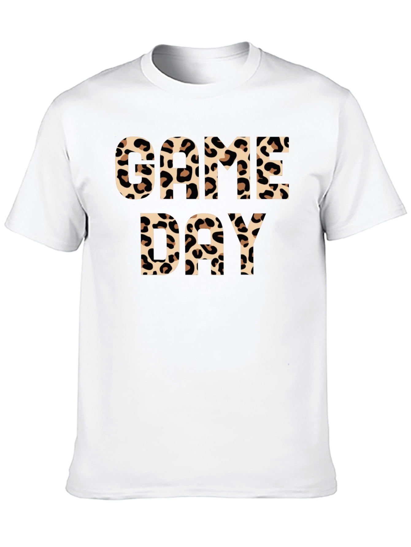 Game Day Cheetah Print Graphic Tee