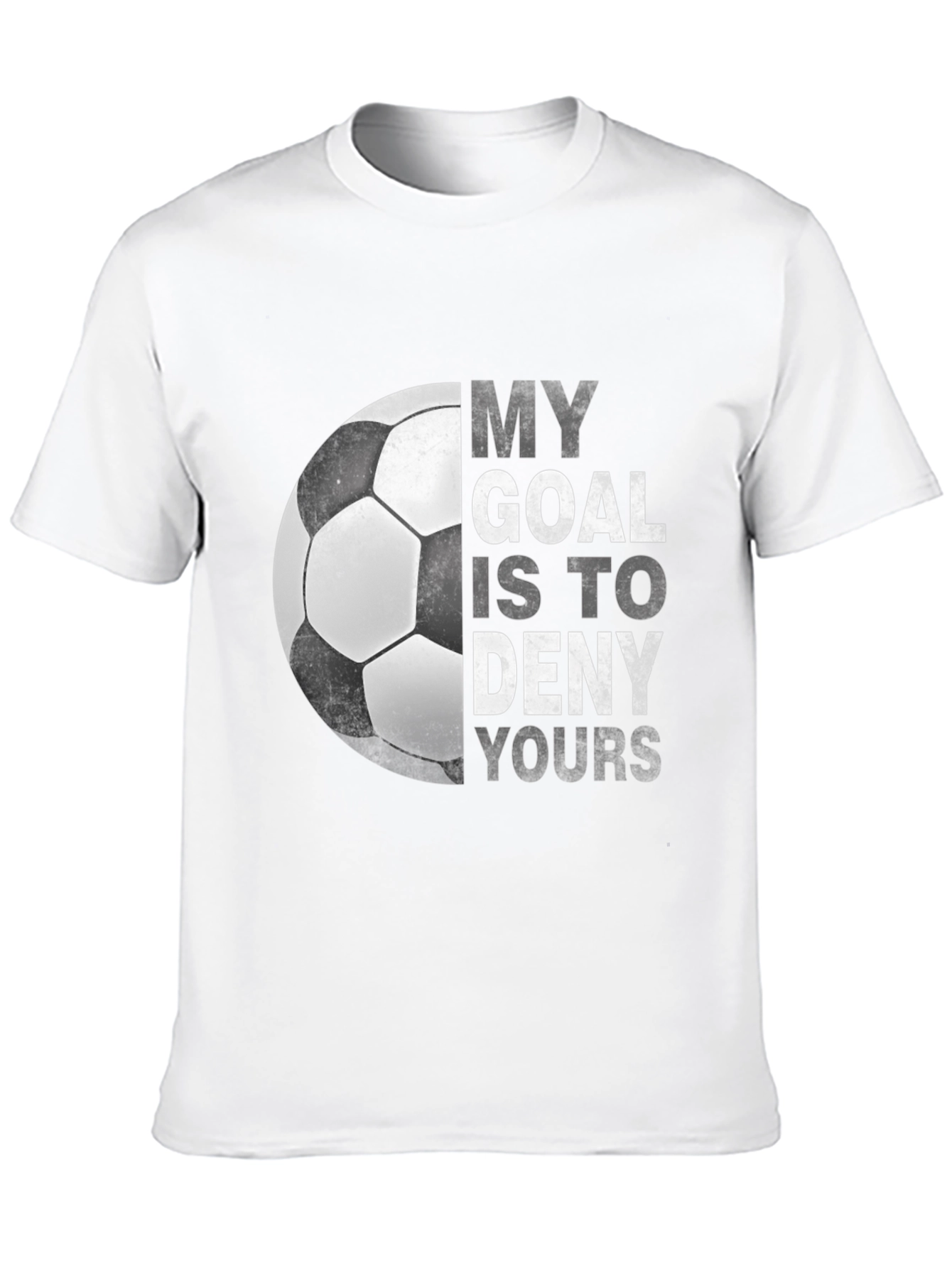 My Goal Soccer Graphic Tee - Black