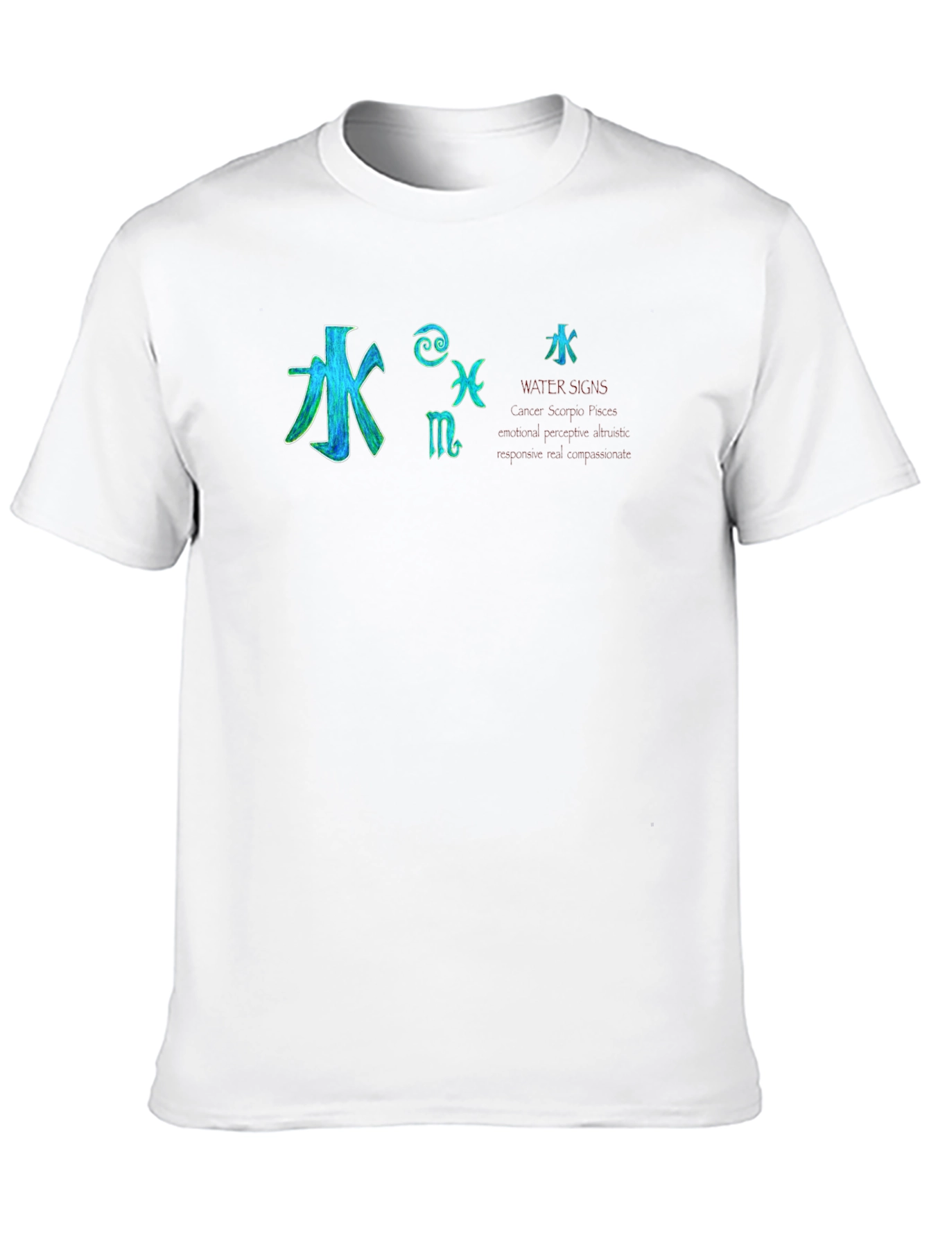Water Signs T-Shirt Astrology Zodiac Graphic Tee