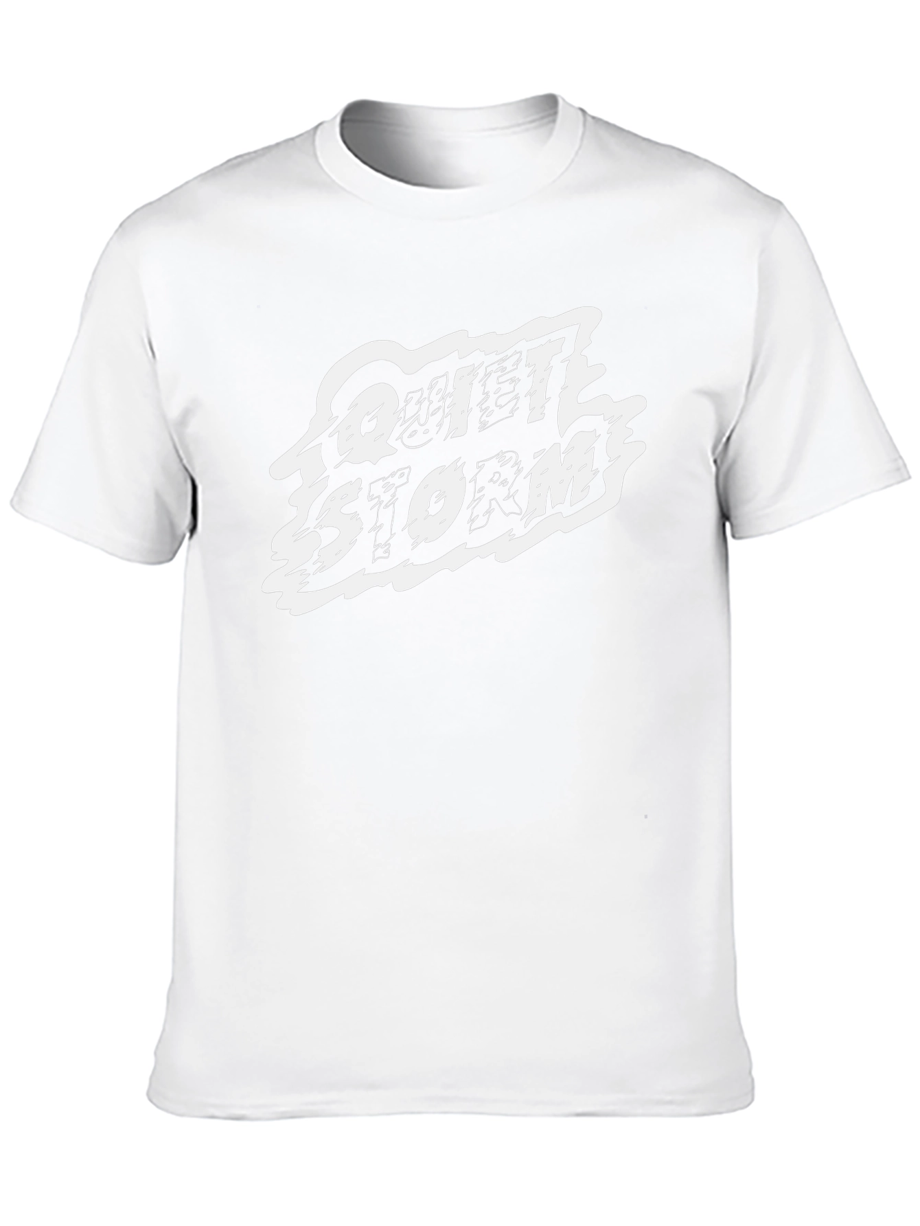 Quiet Storm Graphic Print Crew Neck T-Shirt