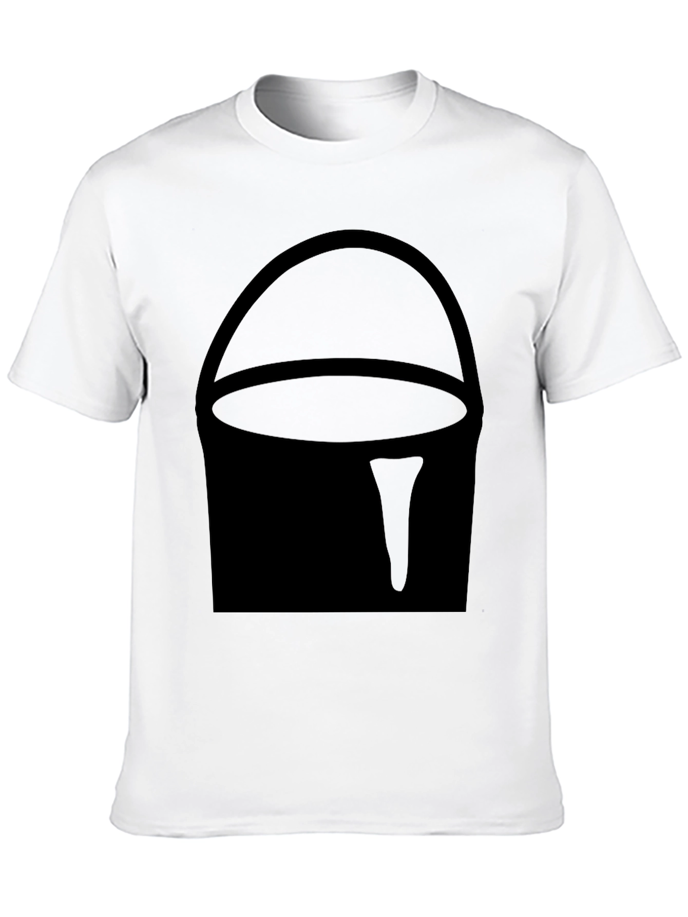 Paint Bucket Graphic Tee - Black