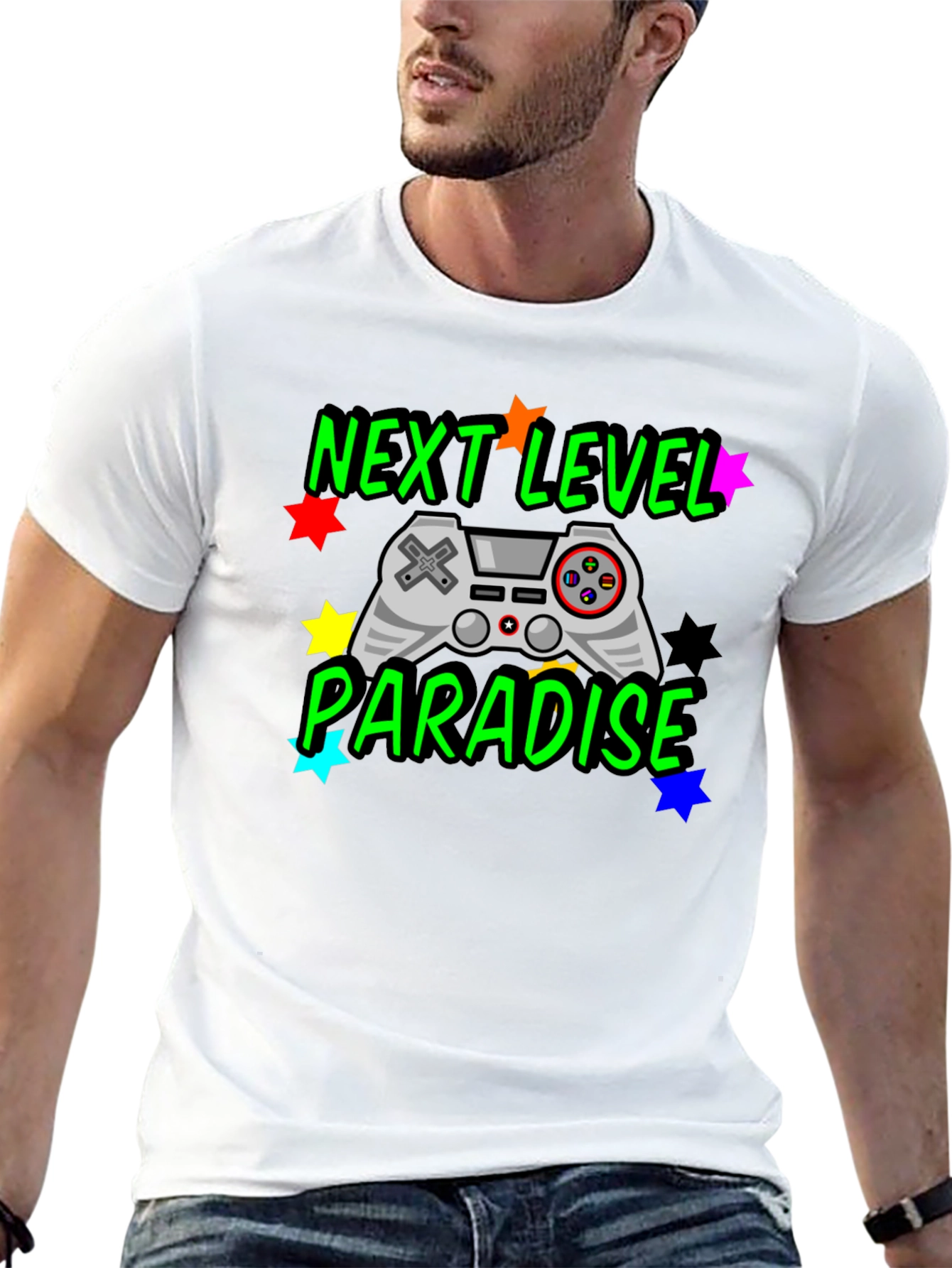 Next Level Paradise Gamer T-Shirt
