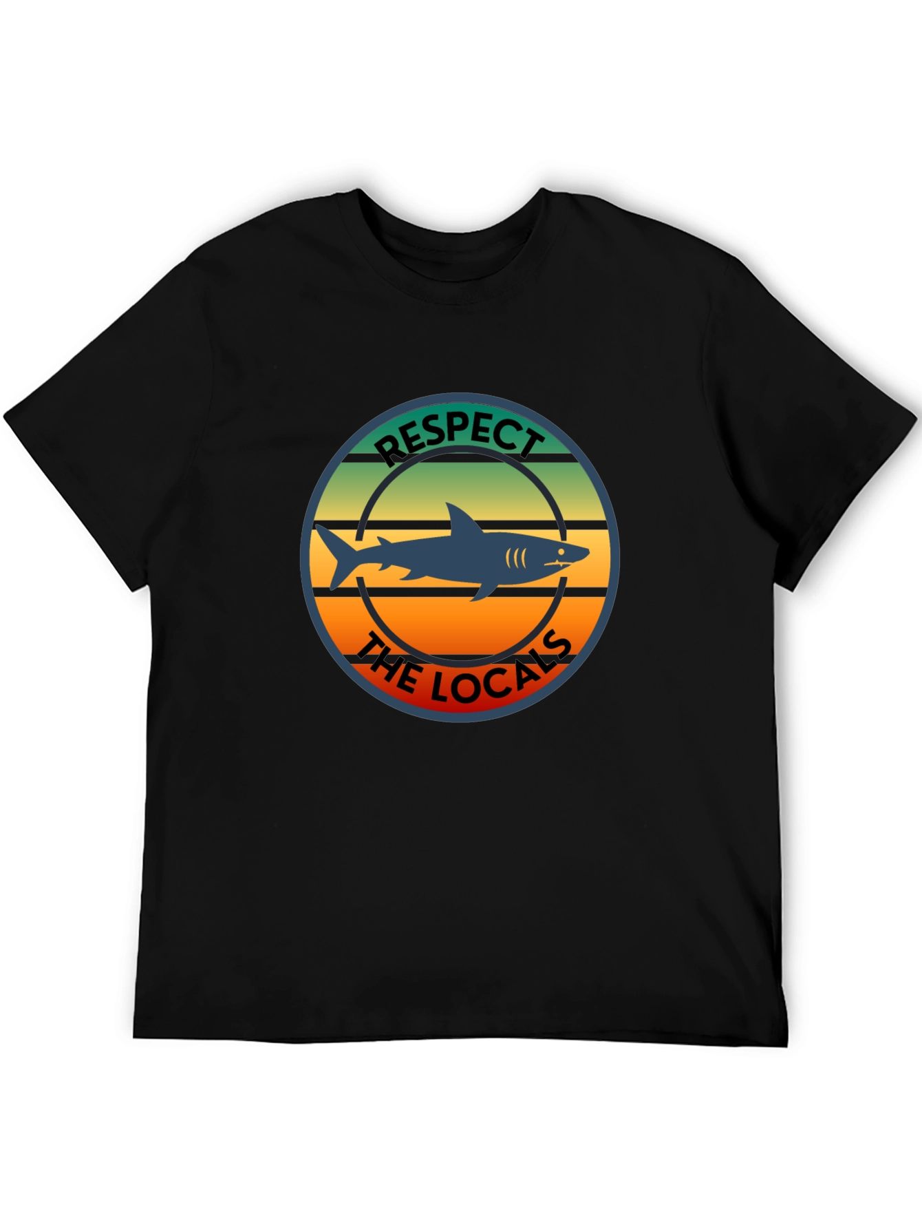 Respect The Locals Shark T-Shirt