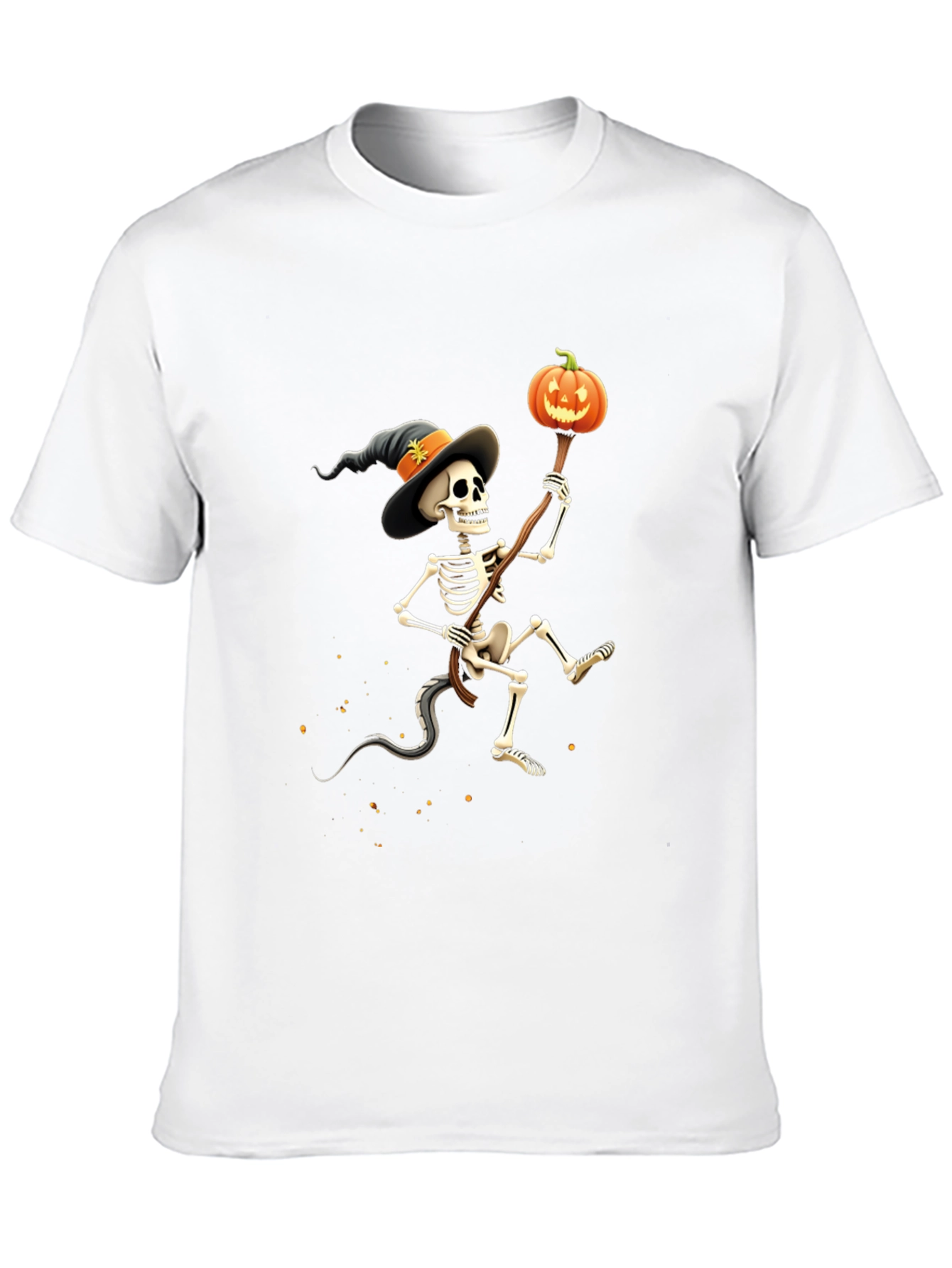 Spooky Skeleton Halloween T-Shirt