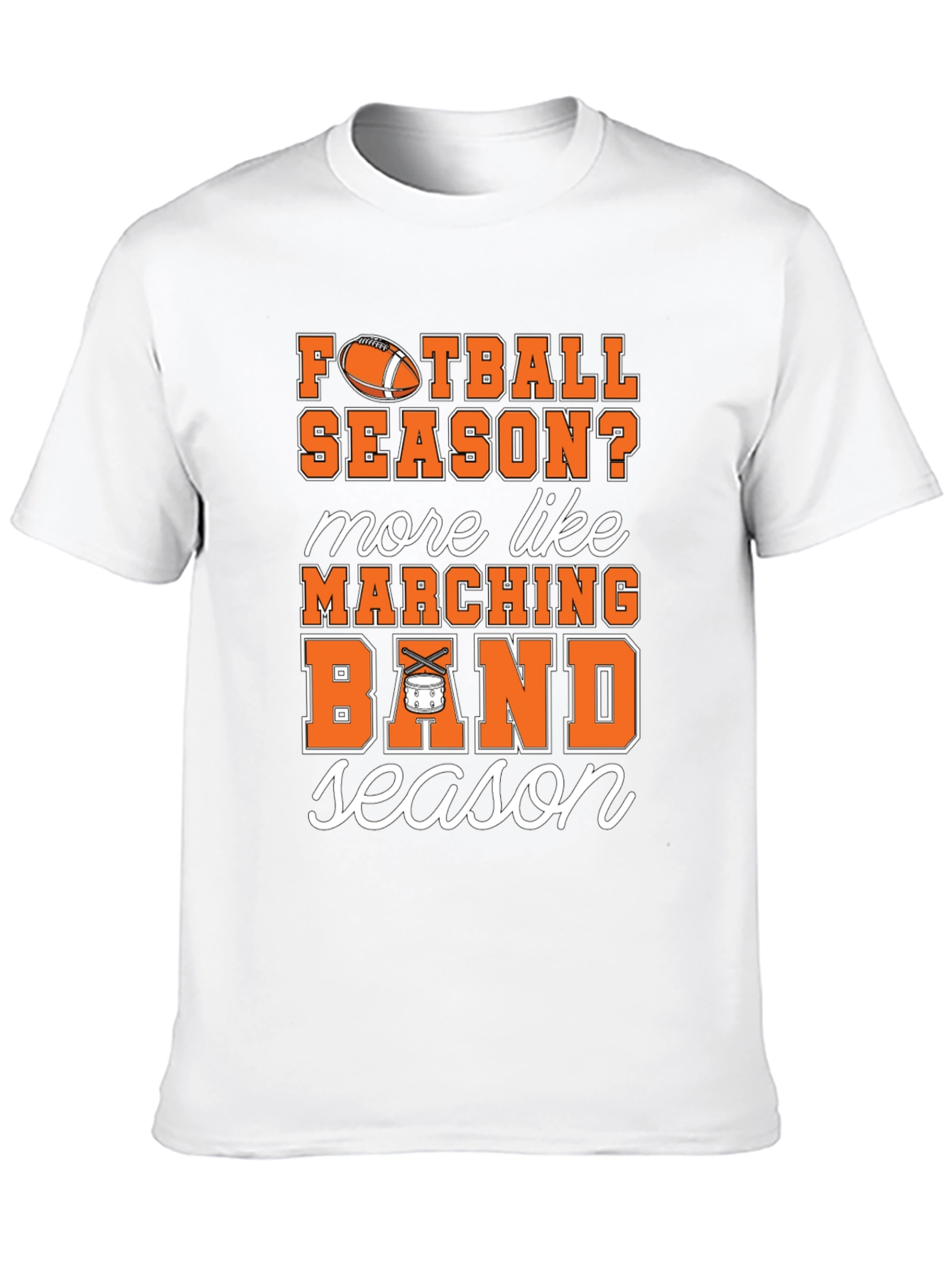 Marching Band Season Graphic Tee