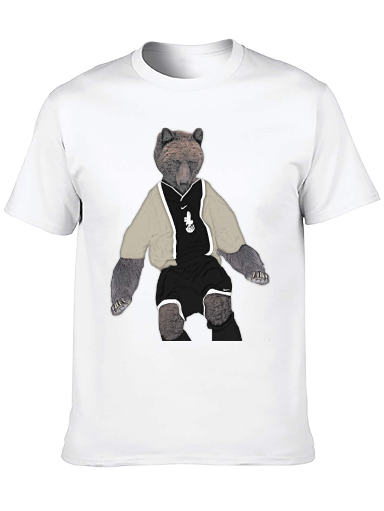 Bear Graphic Tee - Street Style