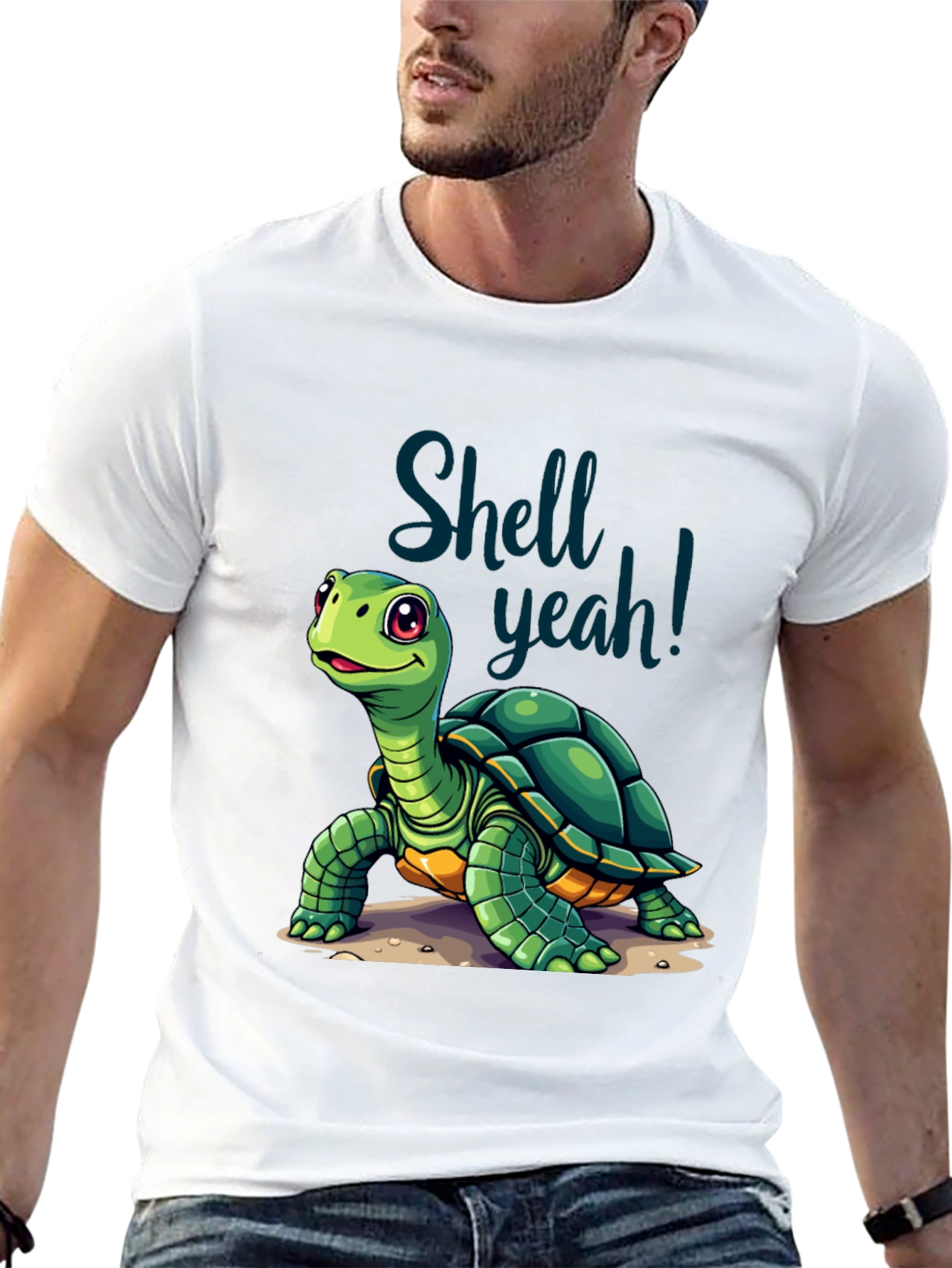 Shell Yeah! Turtle Graphic T-Shirt